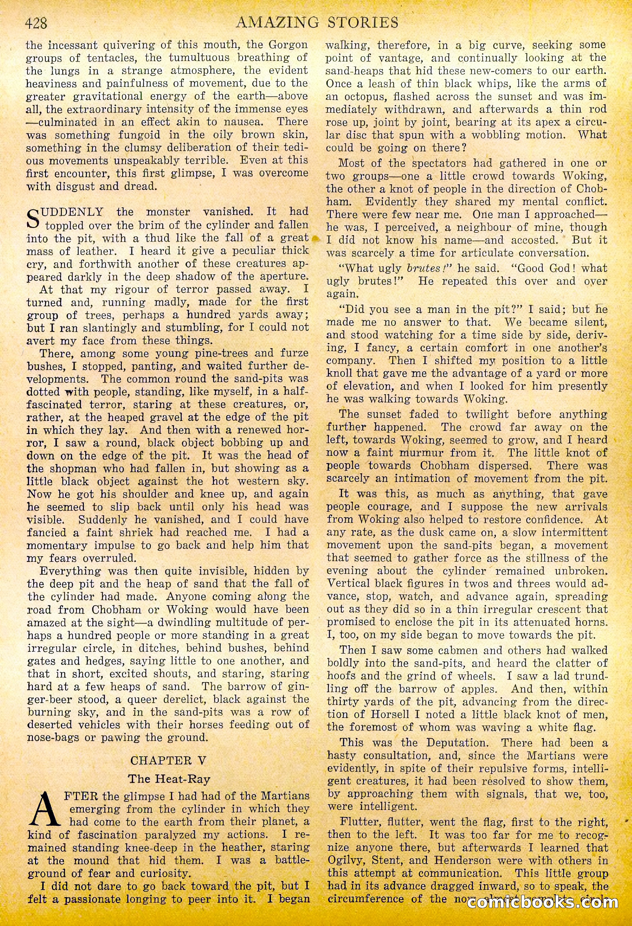 Amazing Stories, Vol. 2, No. 5 — page 13 of 107