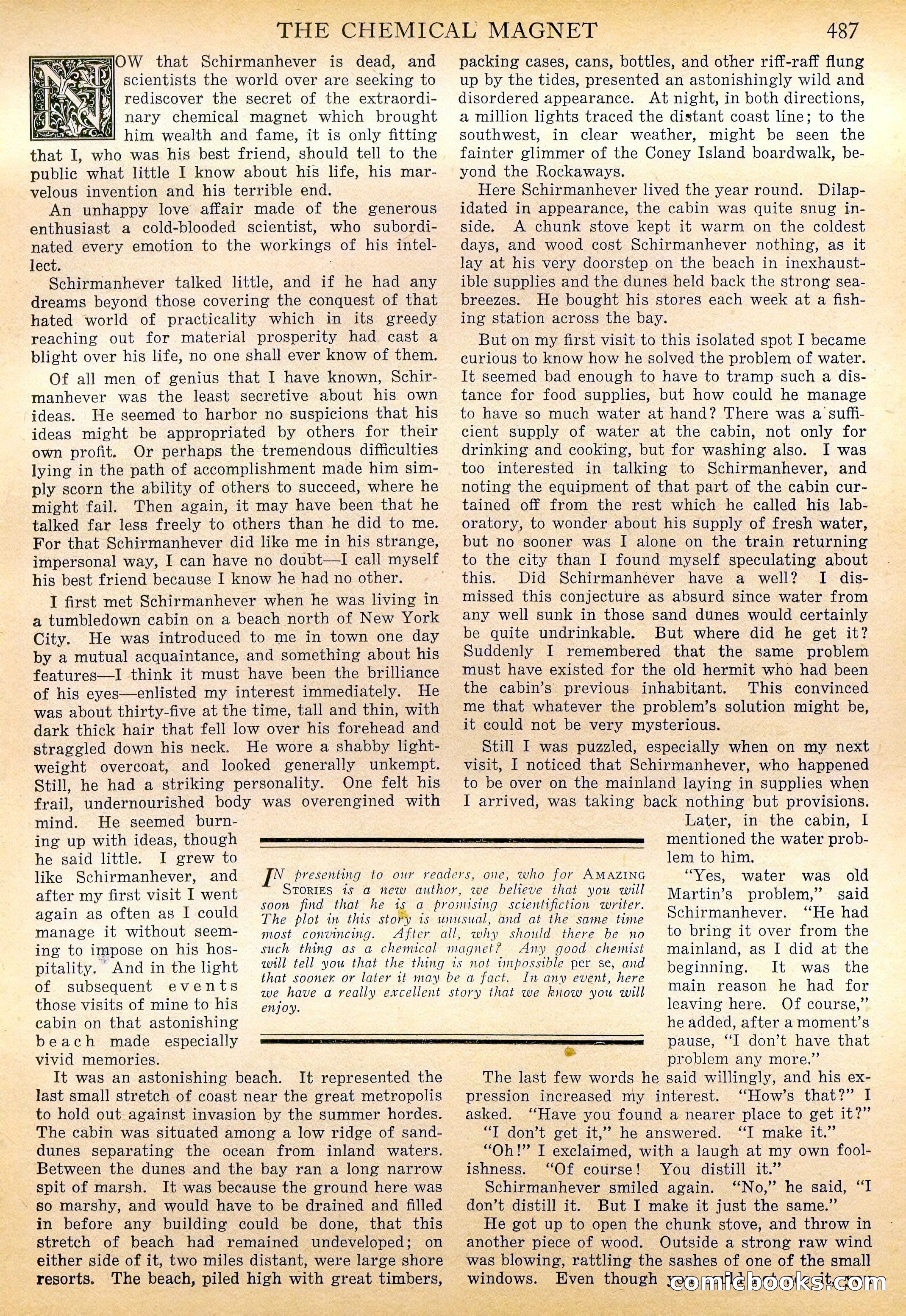 Amazing Stories, Vol. 2, No. 5 — page 72 of 107