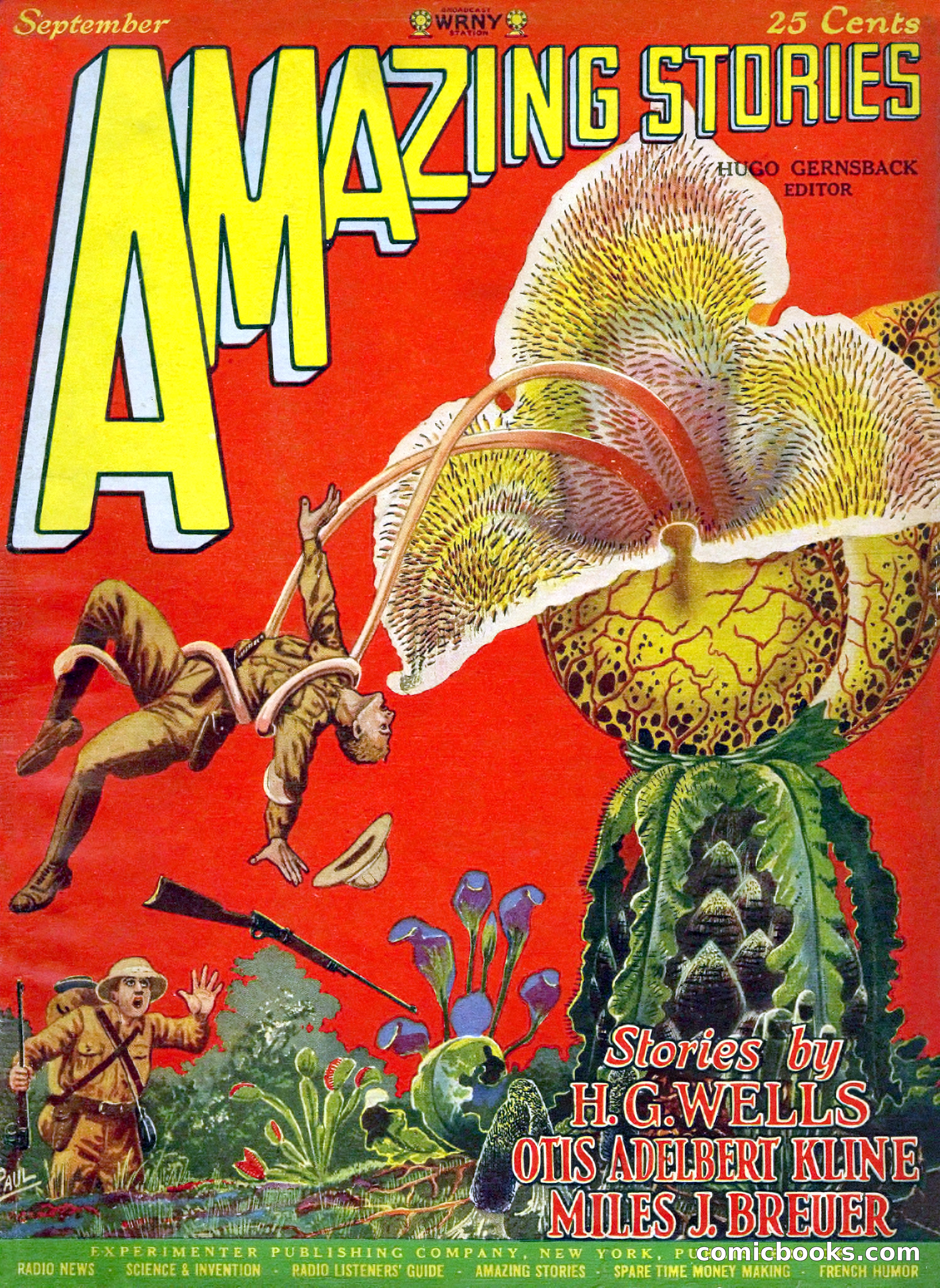 Amazing Stories, Vol. 2 No. 6 — page 1 of 103