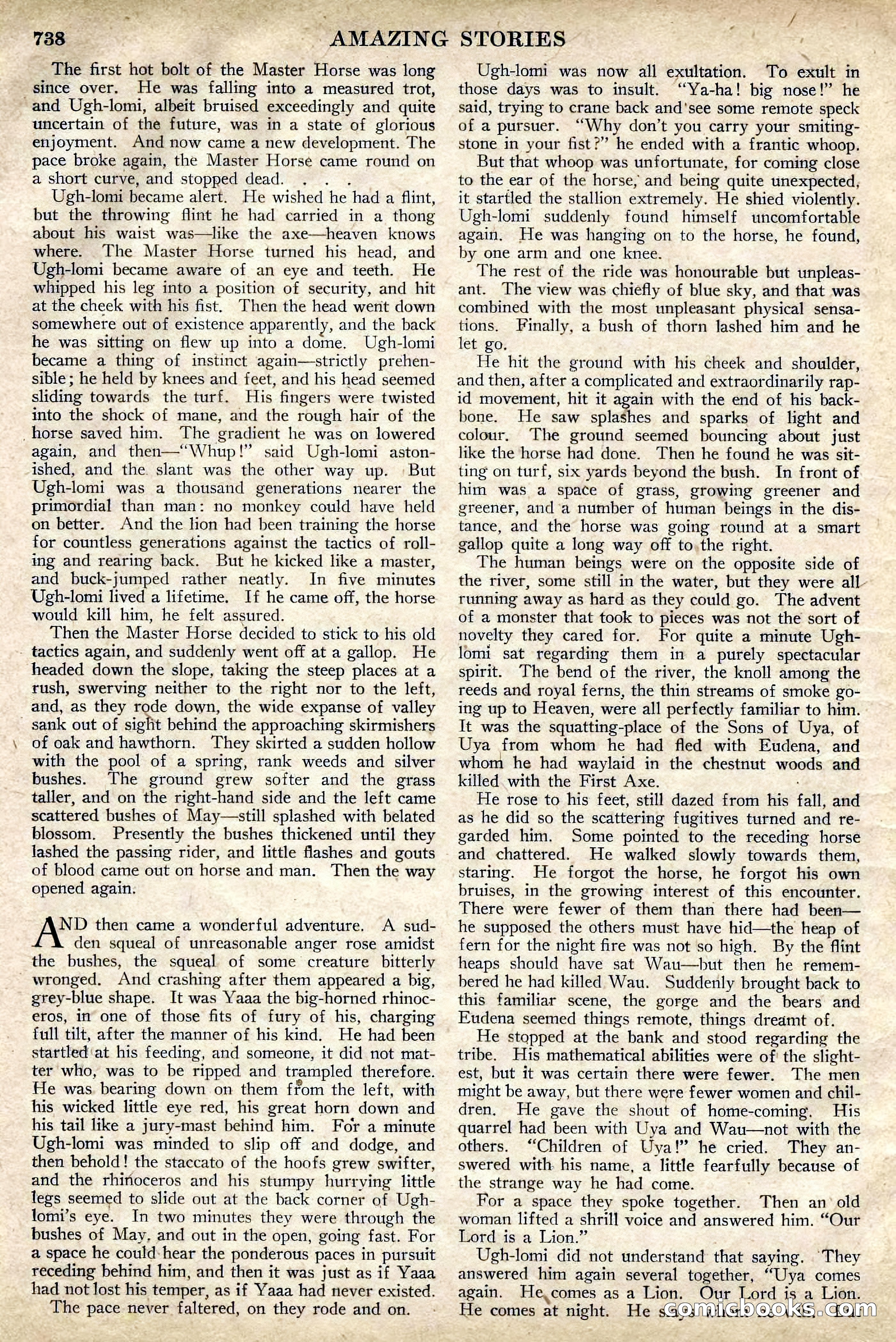 Amazing Stories, Vol. 2 No. 8 — page 20 of 100