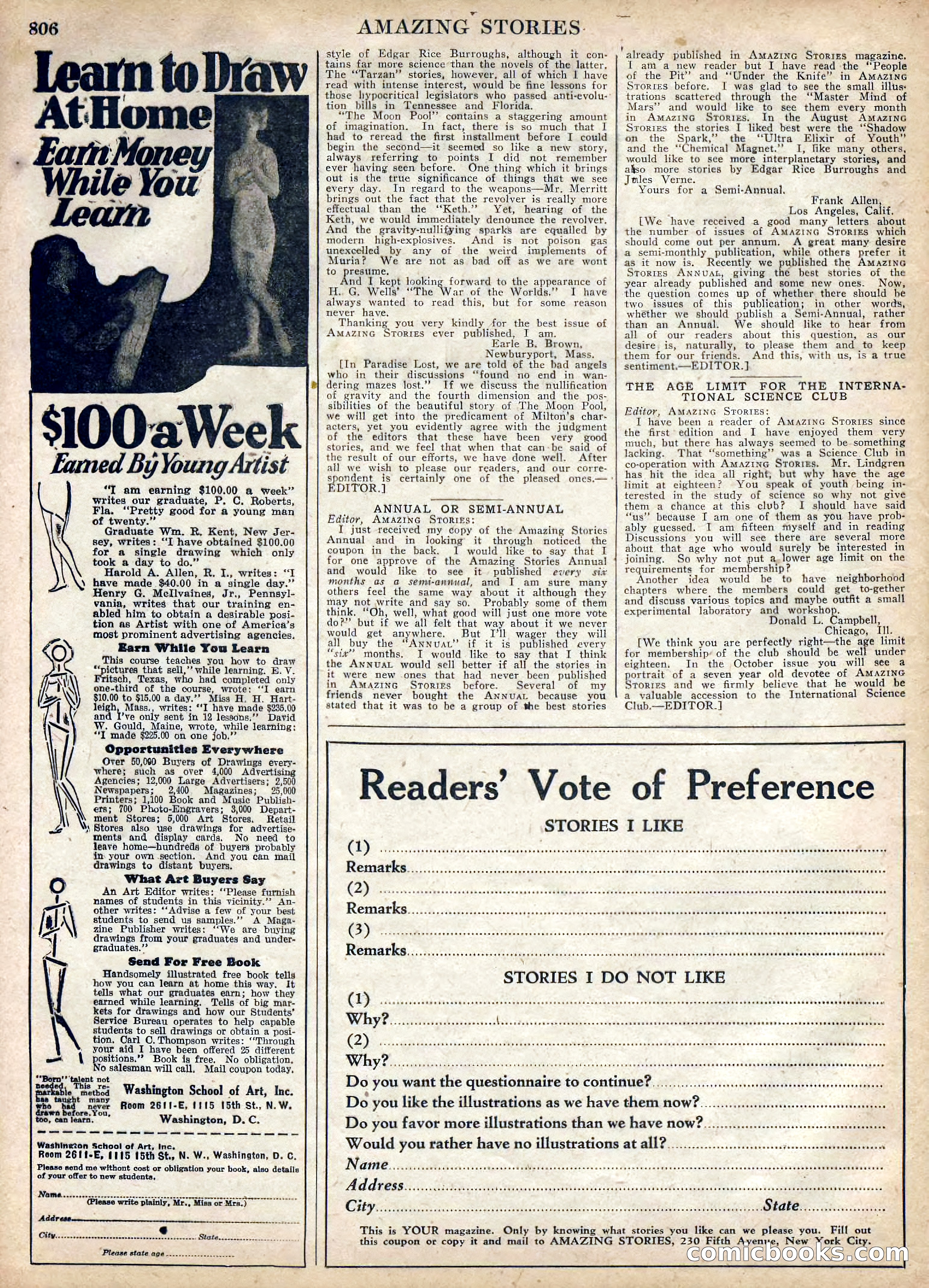 Amazing Stories, Vol. 2 No. 8 — page 88 of 100