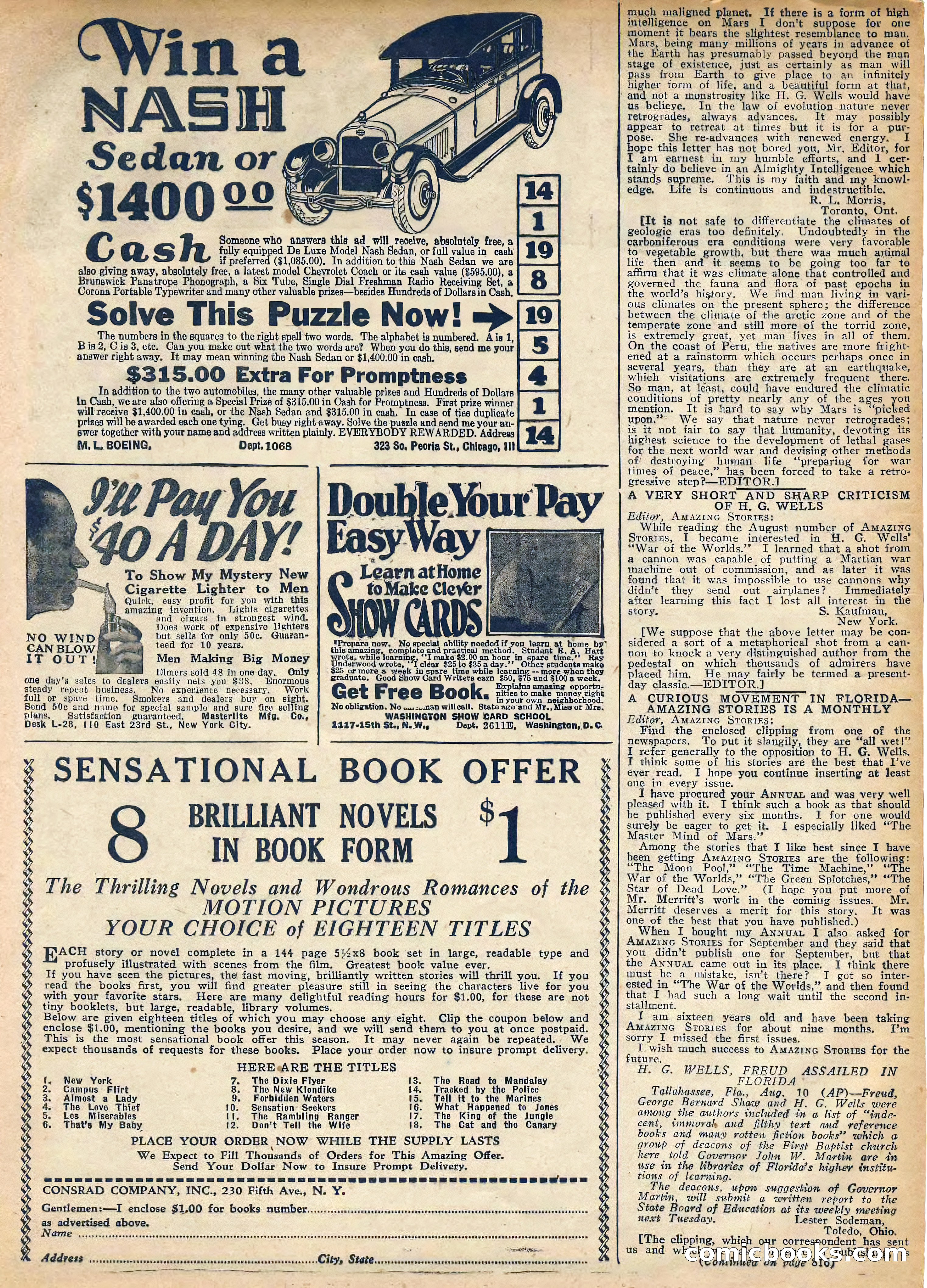Amazing Stories, Vol. 2 No. 8 — page 96 of 100