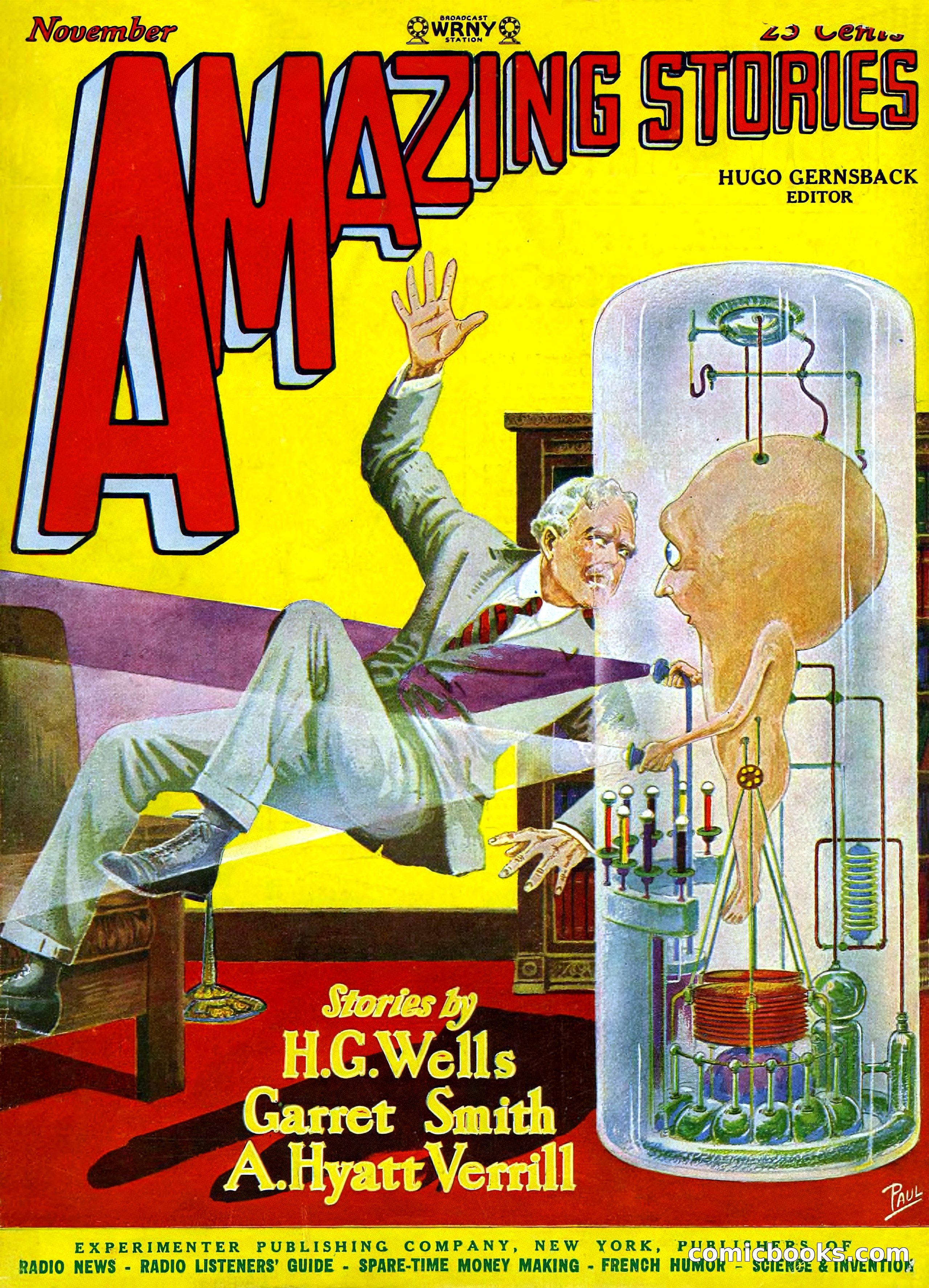 Amazing Stories, Vol. 2 No. 8 — page 1 of 102