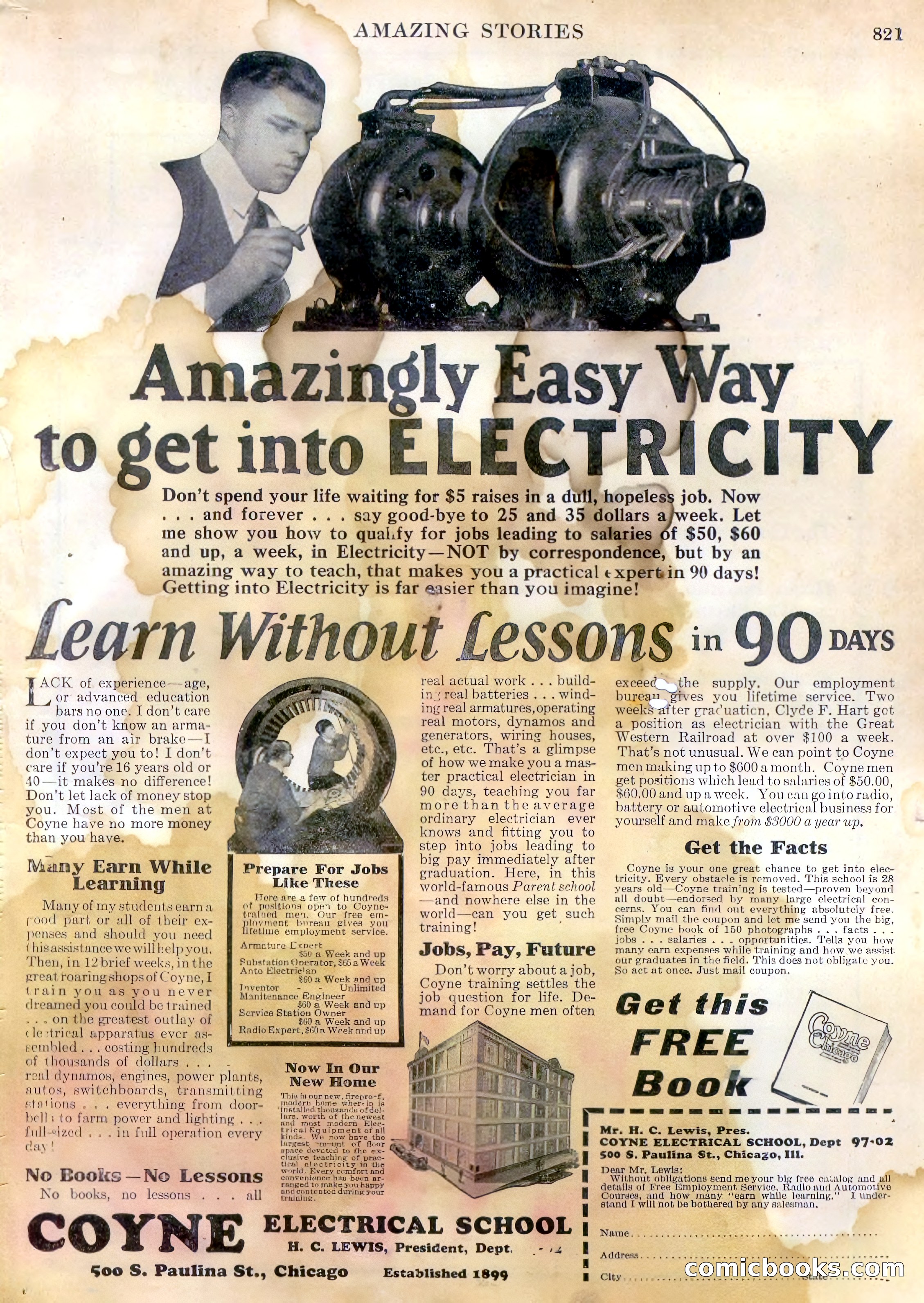 Amazing Stories, Vol. 2 No. 9 — page 3 of 104