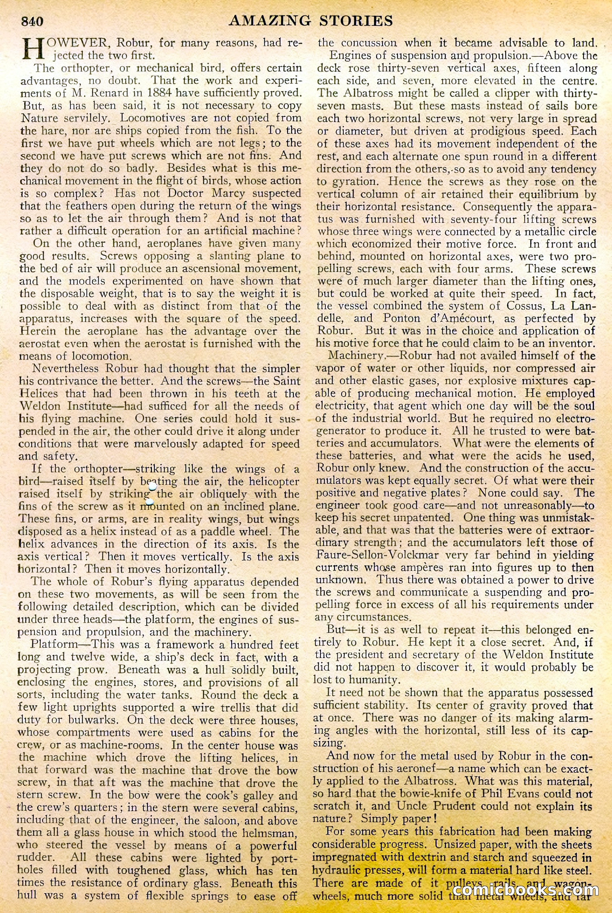Amazing Stories, Vol. 2 No. 9 — page 22 of 104