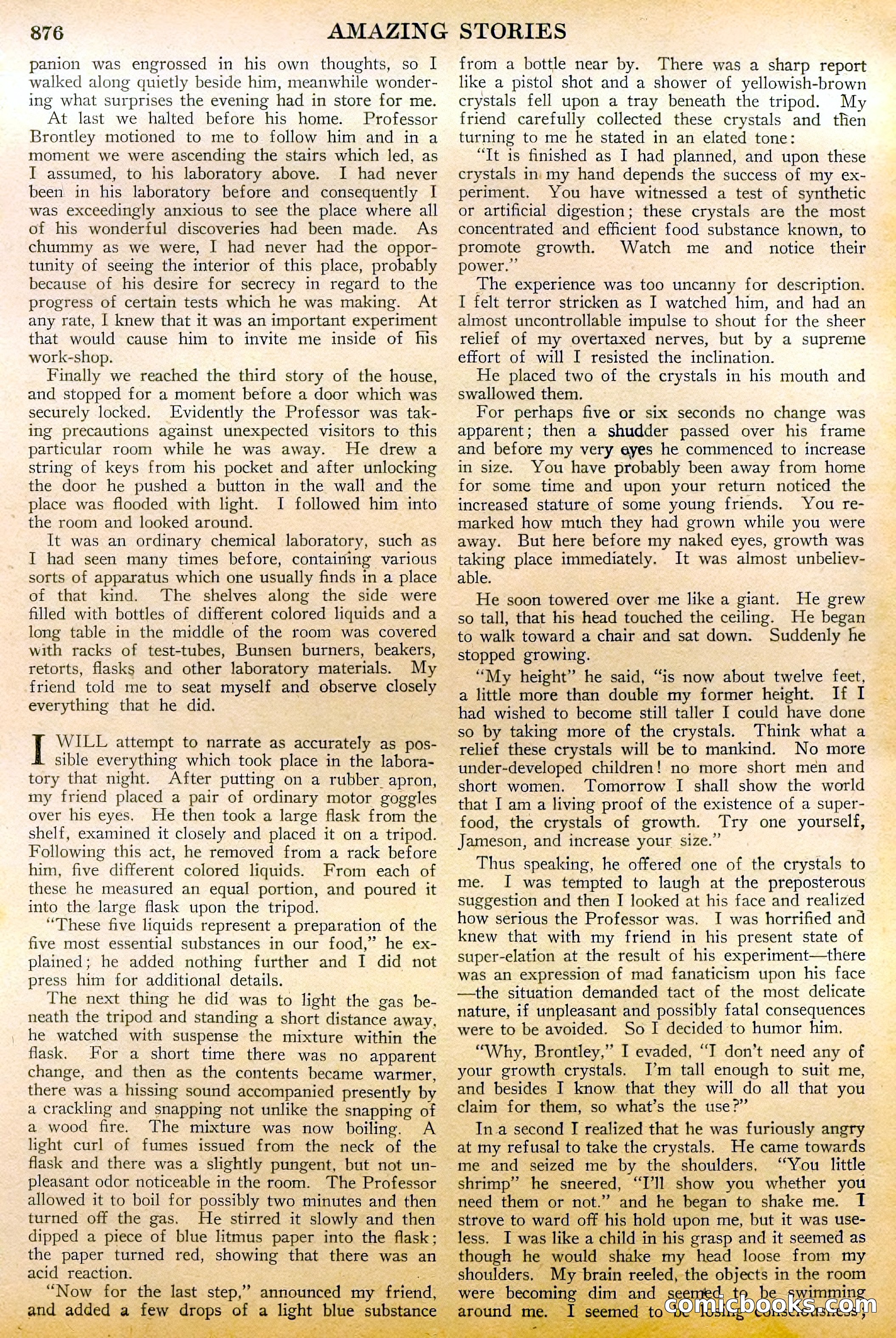 Amazing Stories, Vol. 2 No. 9 — page 58 of 104