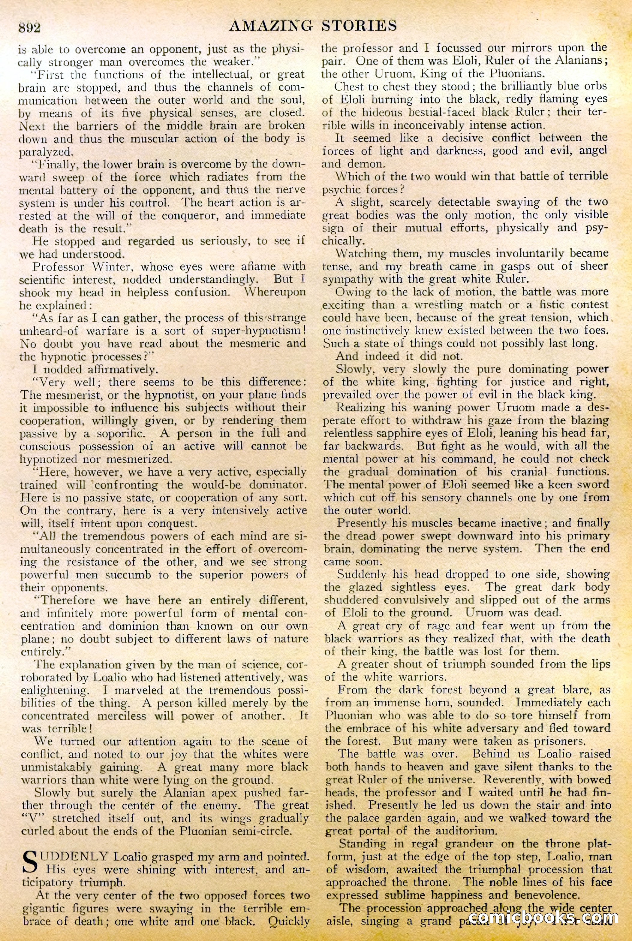 Amazing Stories, Vol. 2 No. 9 — page 74 of 104