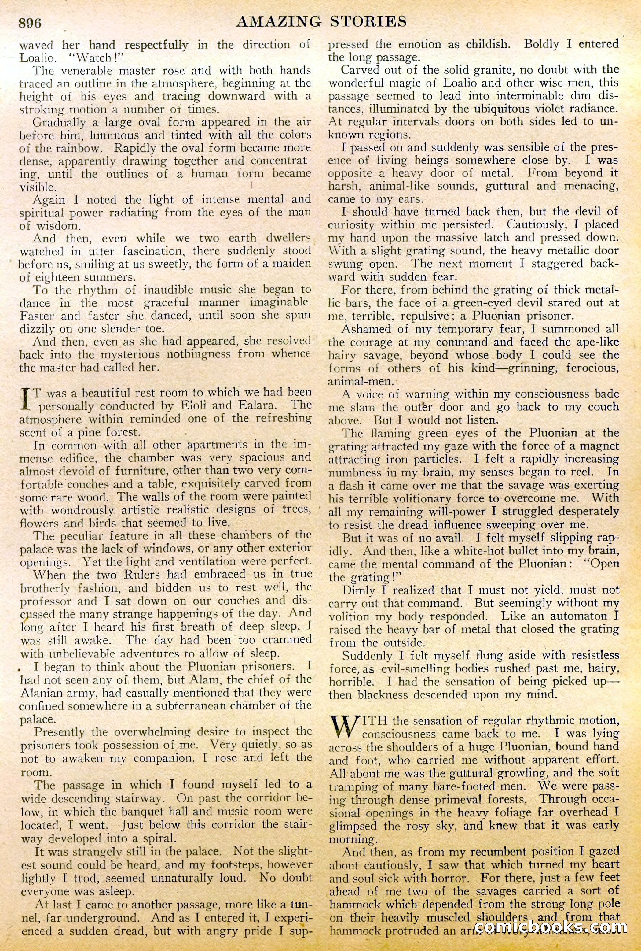 Amazing Stories, Vol. 2 No. 9 — page 78 of 104