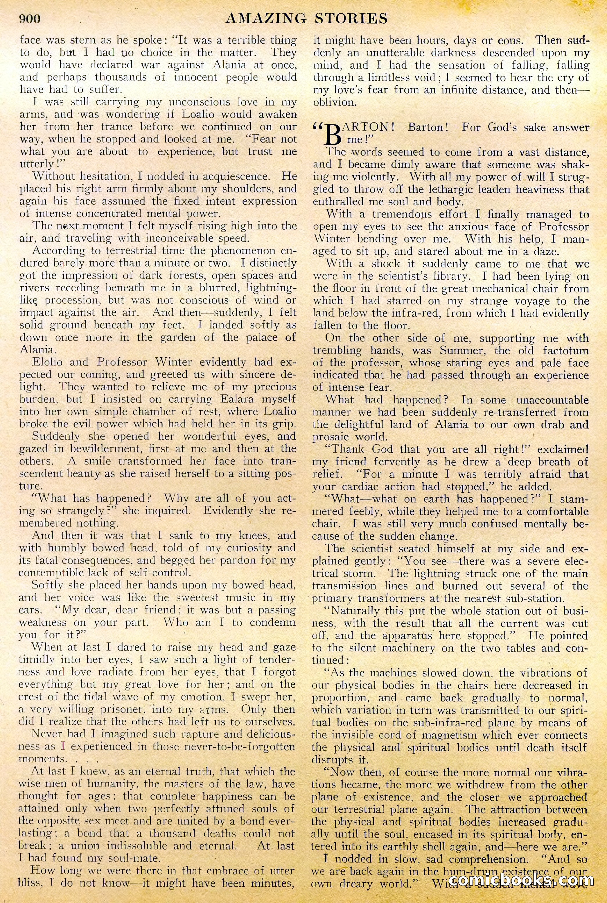 Amazing Stories, Vol. 2 No. 9 — page 82 of 104