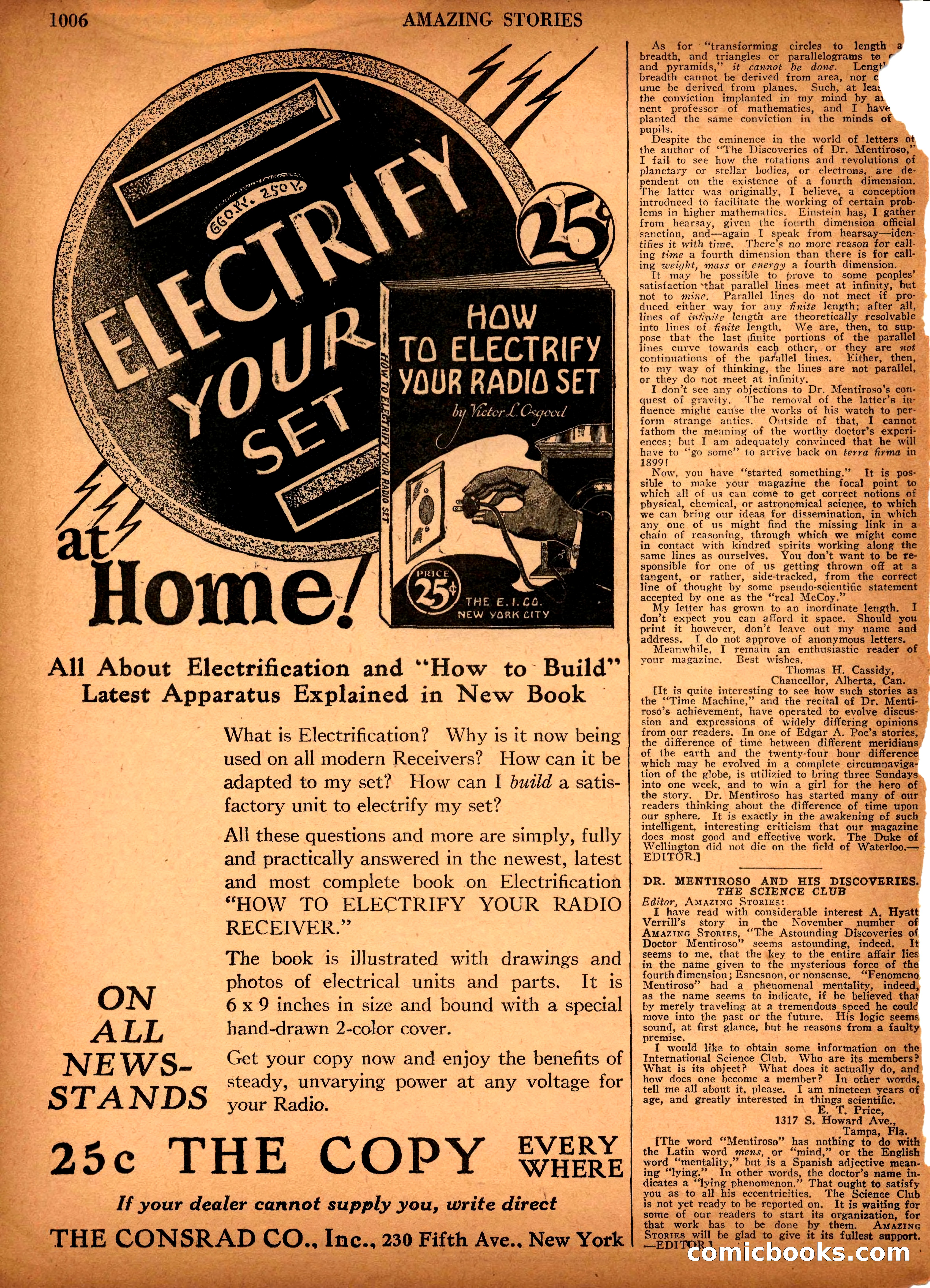 Amazing Stories, Vol. 2 No. 10 — page 88 of 102