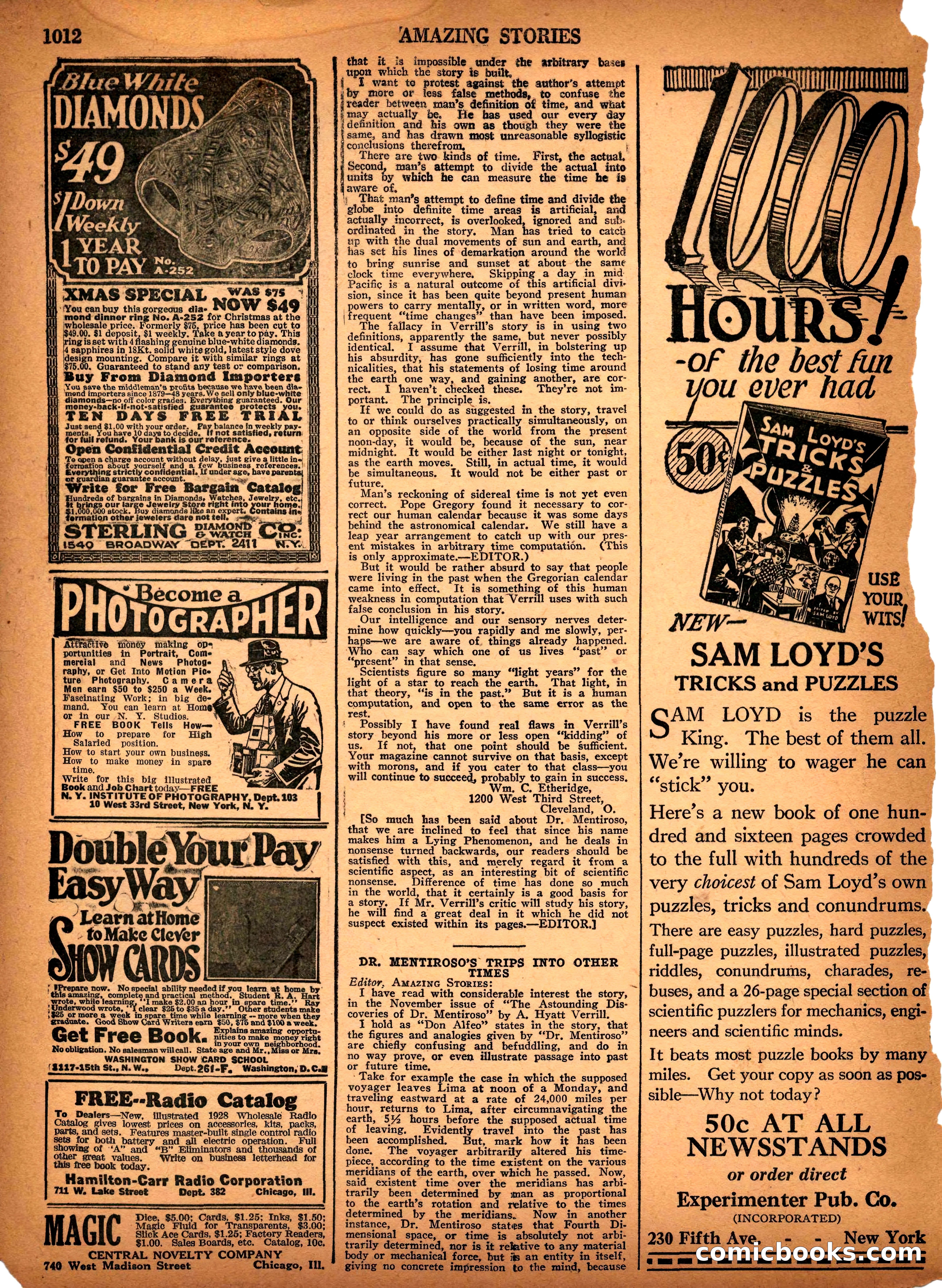 Amazing Stories, Vol. 2 No. 10 — page 94 of 102