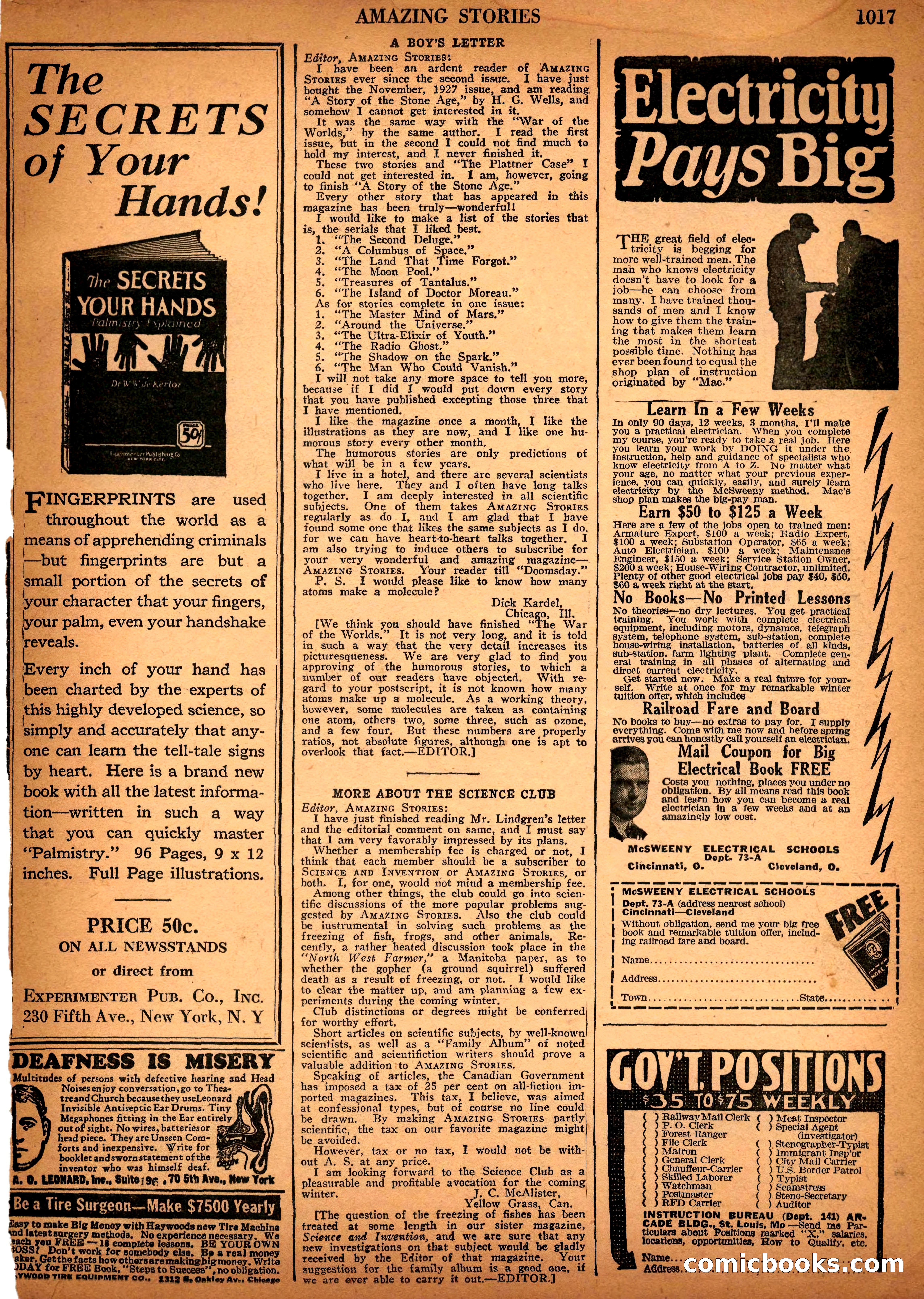 Amazing Stories, Vol. 2 No. 10 — page 99 of 102