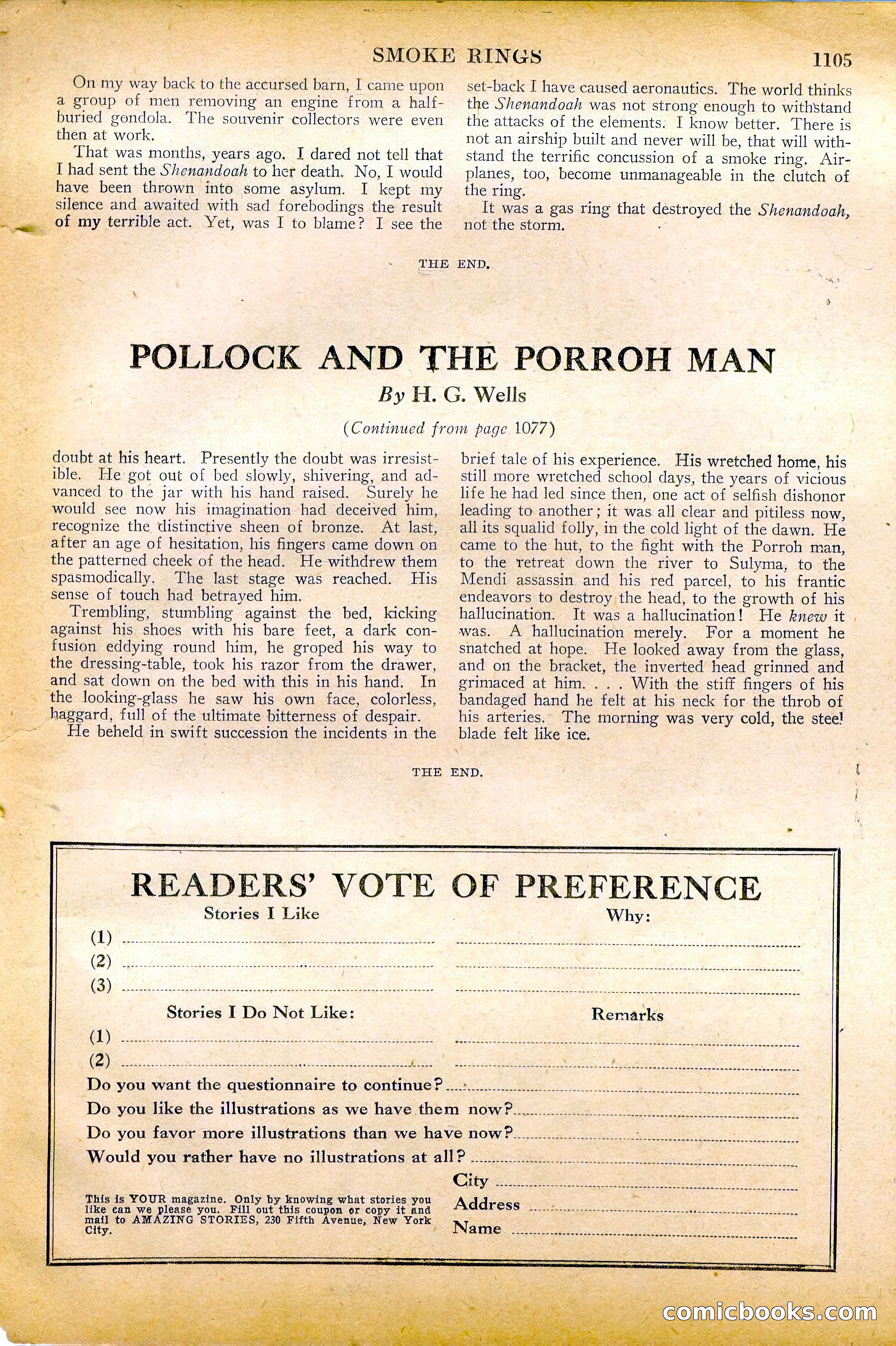 Amazing Stories, Vol. 2, No. 11 — page 86 of 101