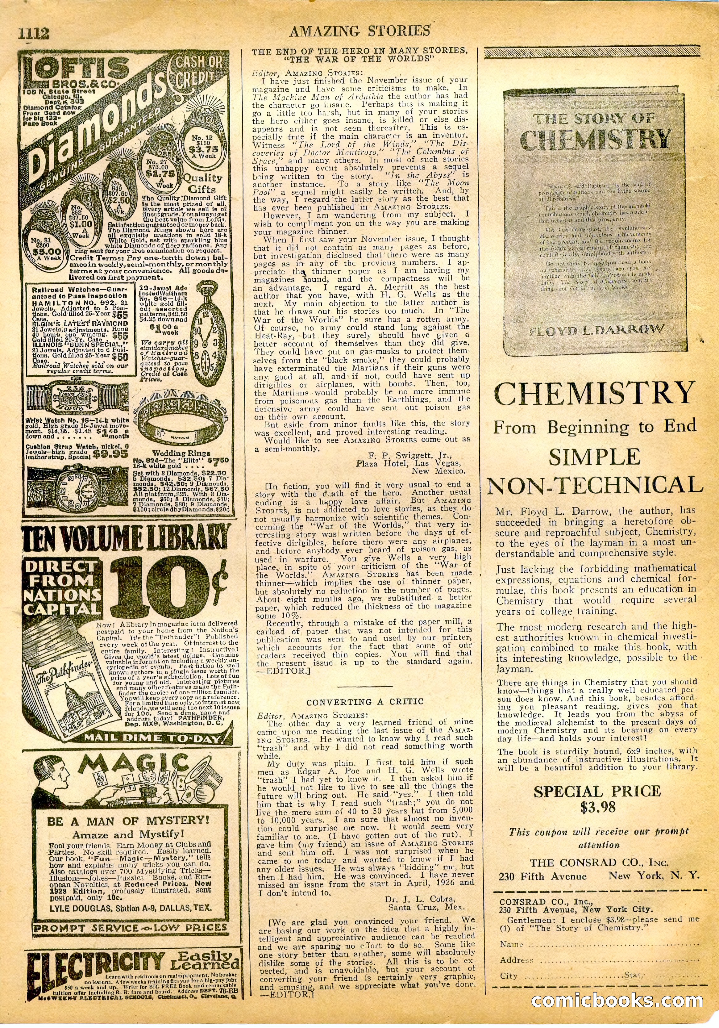 Amazing Stories, Vol. 2, No. 11 — page 93 of 101