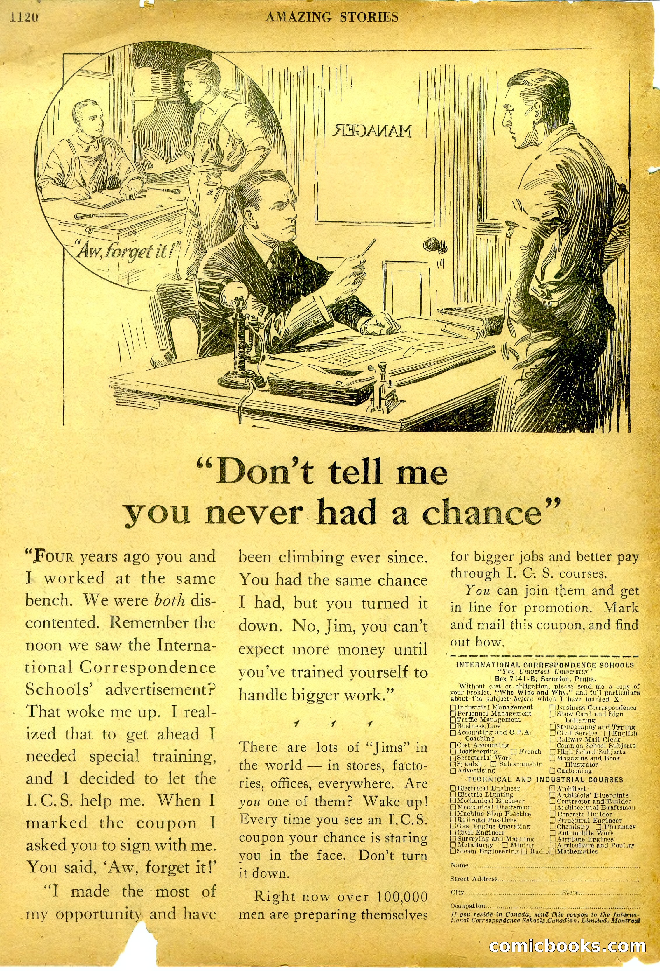 Amazing Stories, Vol. 2, No. 11 — page 101 of 101
