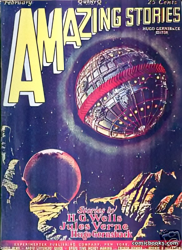 Amazing Stories, Vol. 2, No. 11 — page 1 of 101