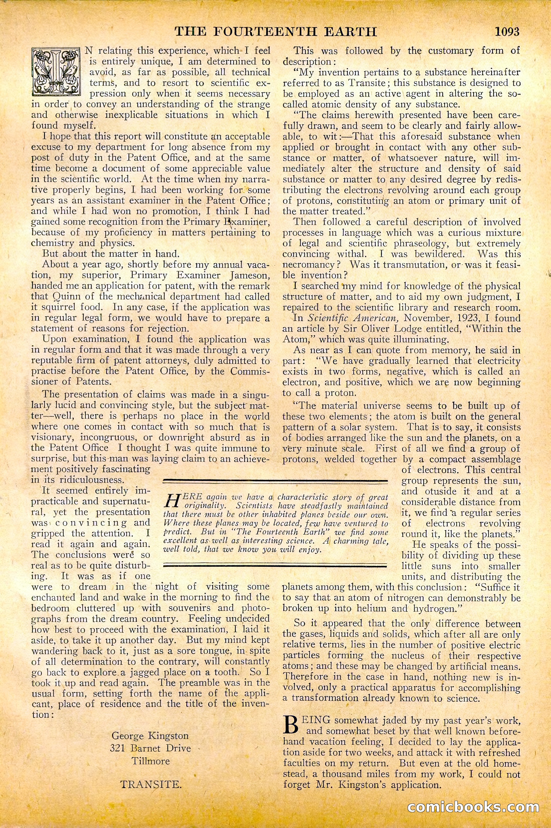 Amazing Stories, Vol. 2, No. 11 — page 74 of 101