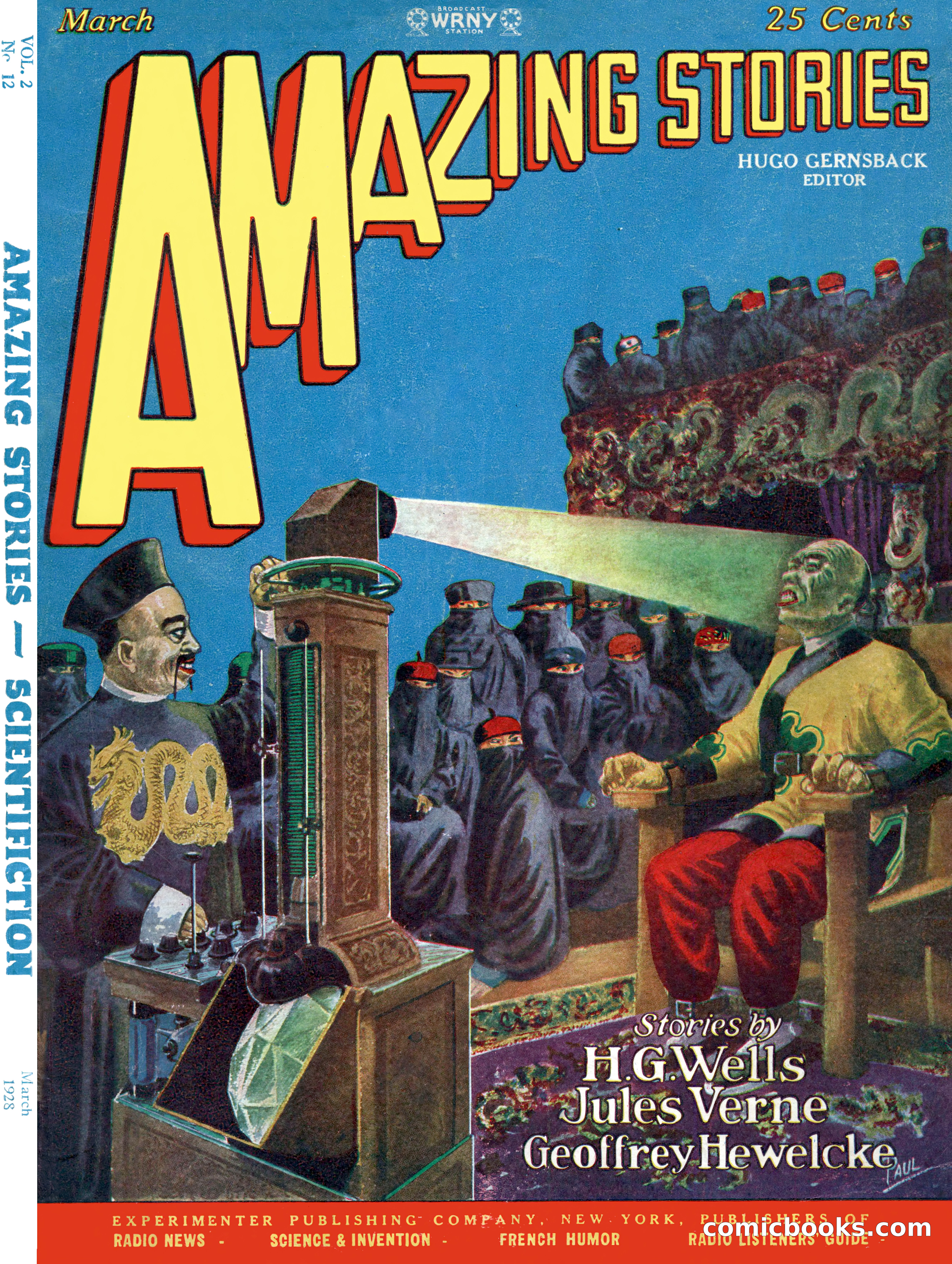 Amazing Stories, Vol. 2 No. 12 — page 1 of 104