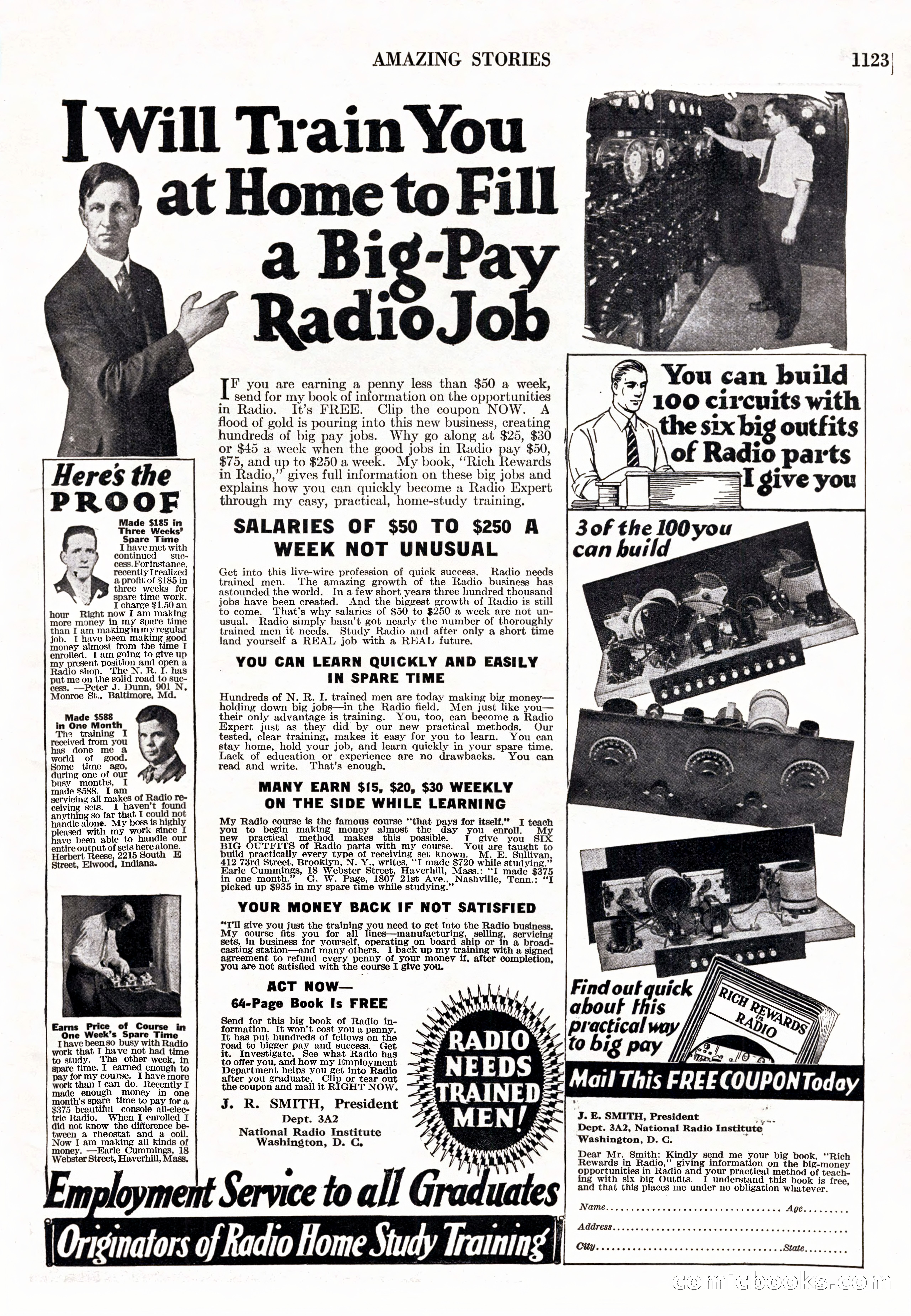Amazing Stories, Vol. 2 No. 12 — page 5 of 104
