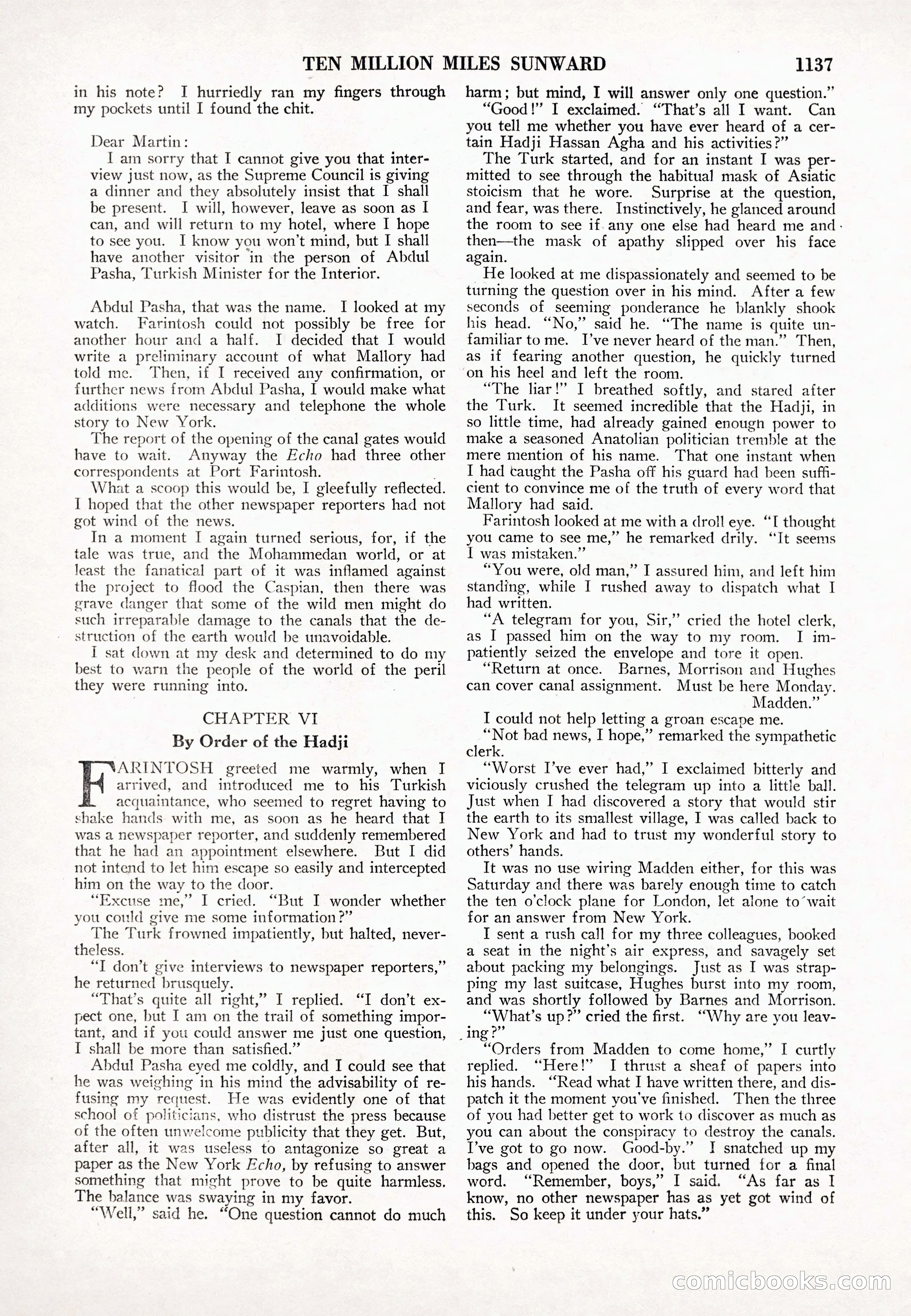 Amazing Stories, Vol. 2 No. 12 — page 19 of 104