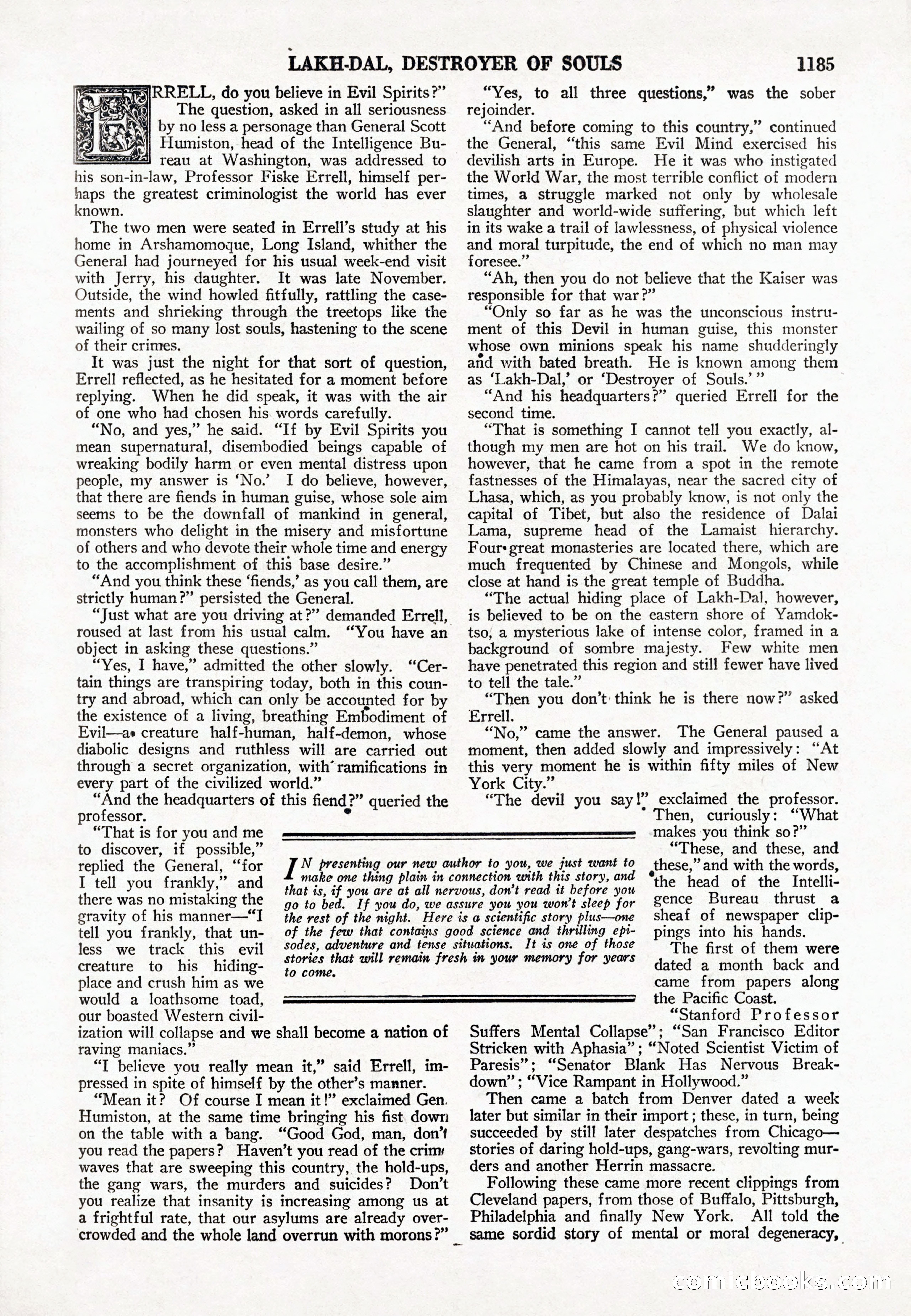 Amazing Stories, Vol. 2 No. 12 — page 67 of 104
