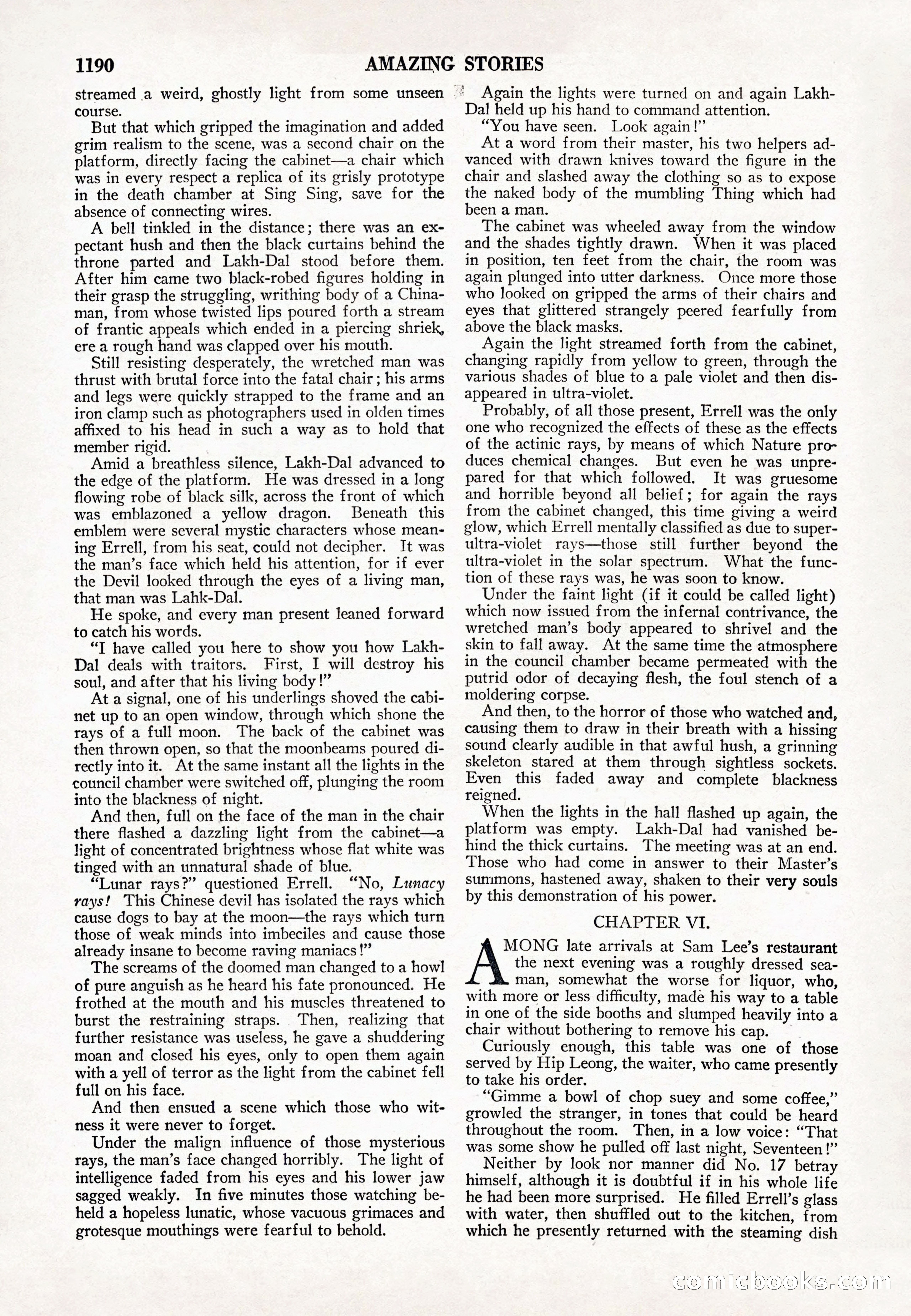 Amazing Stories, Vol. 2 No. 12 — page 72 of 104
