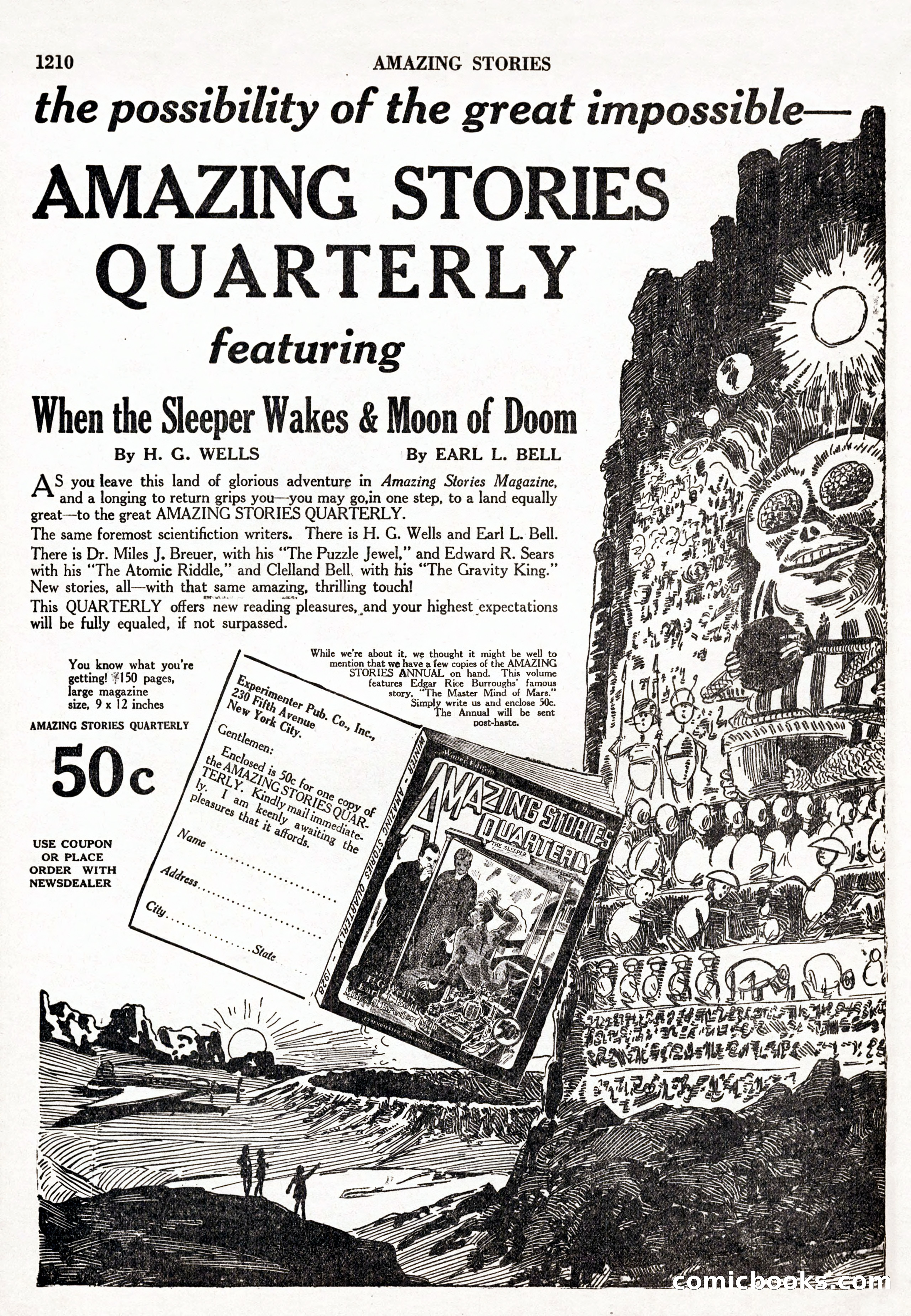 Amazing Stories, Vol. 2 No. 12 — page 92 of 104