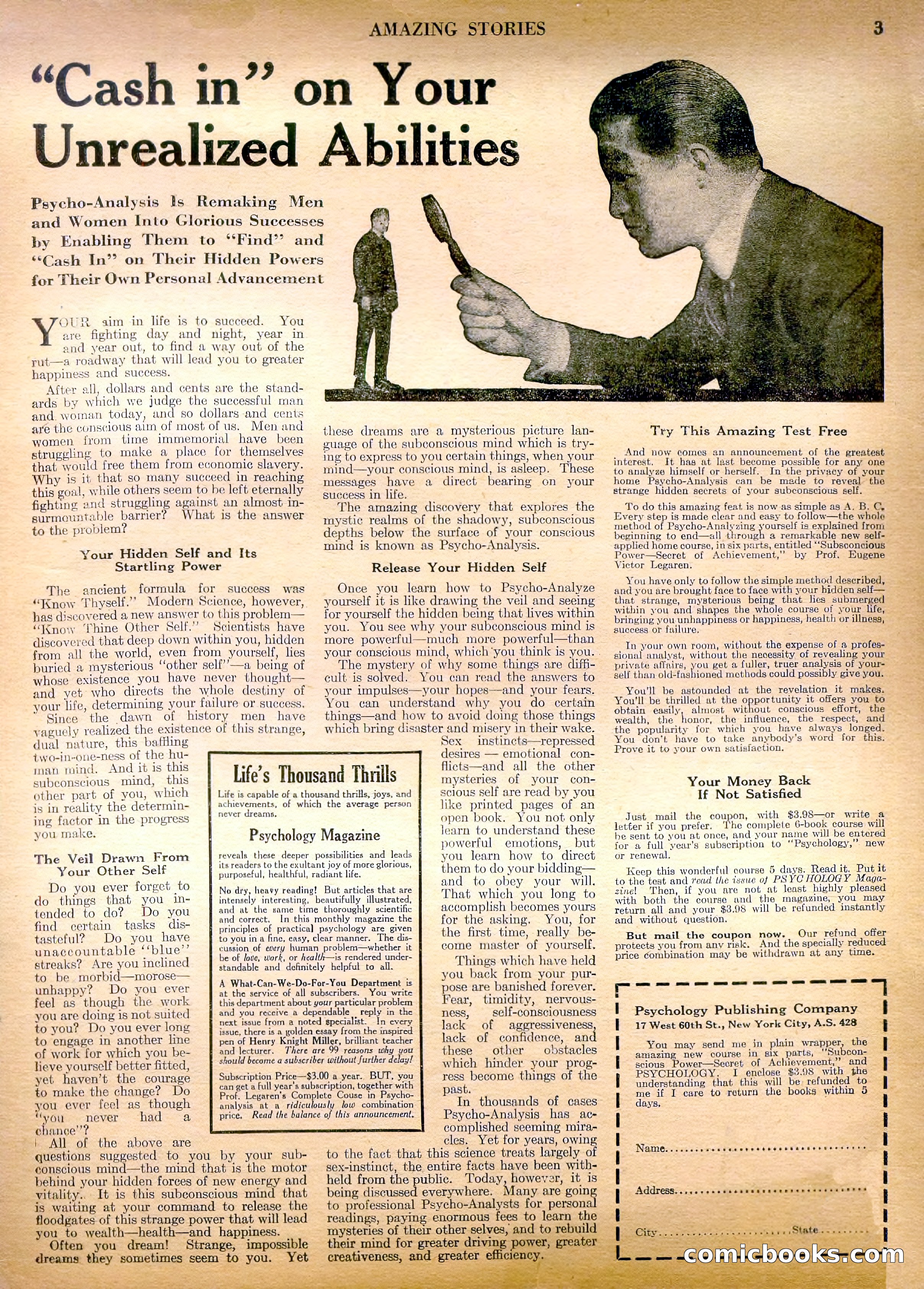 Amazing Stories, Vol. 3, No. 1 — page 4 of 99