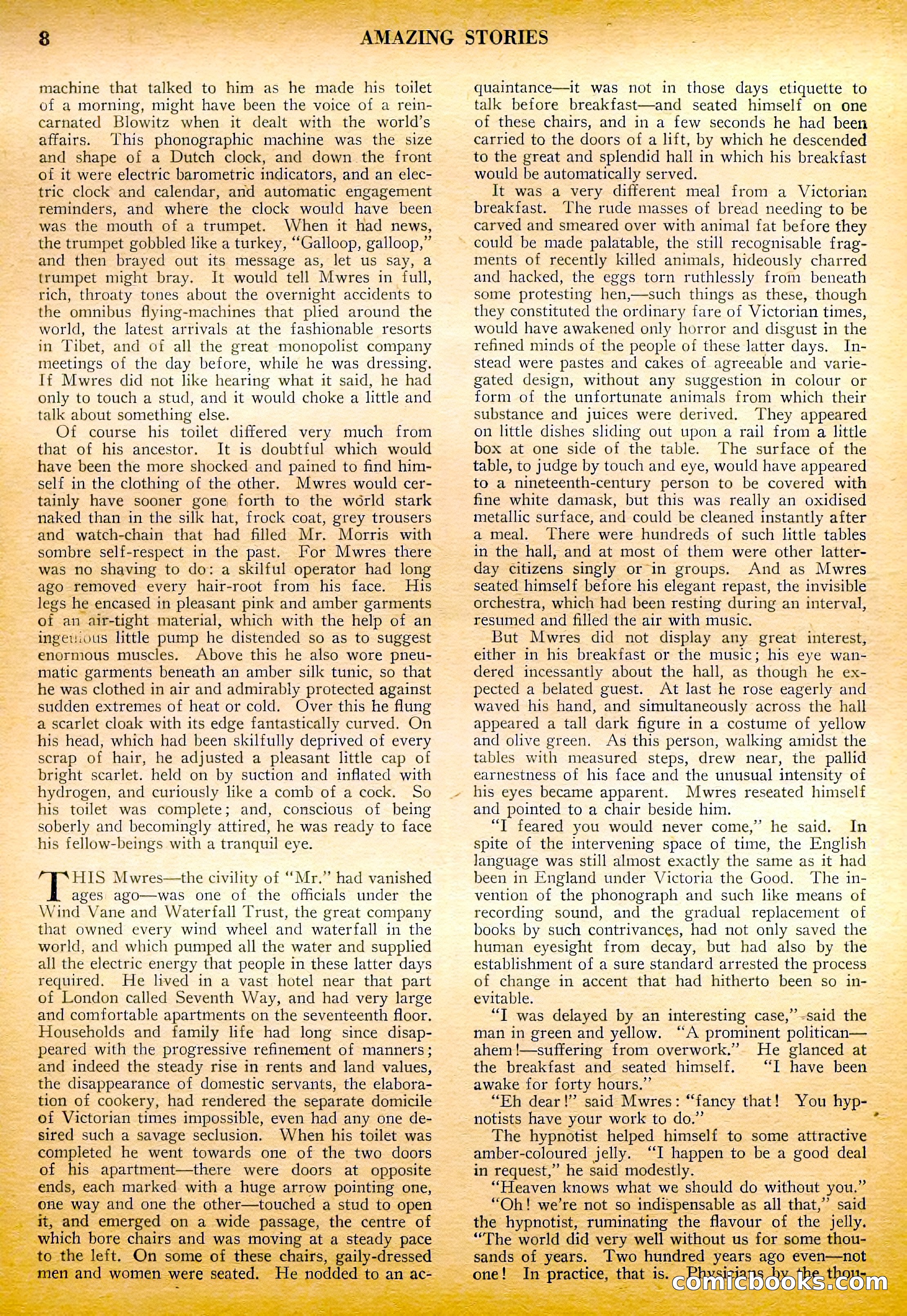 Amazing Stories, Vol. 3, No. 1 — page 9 of 99