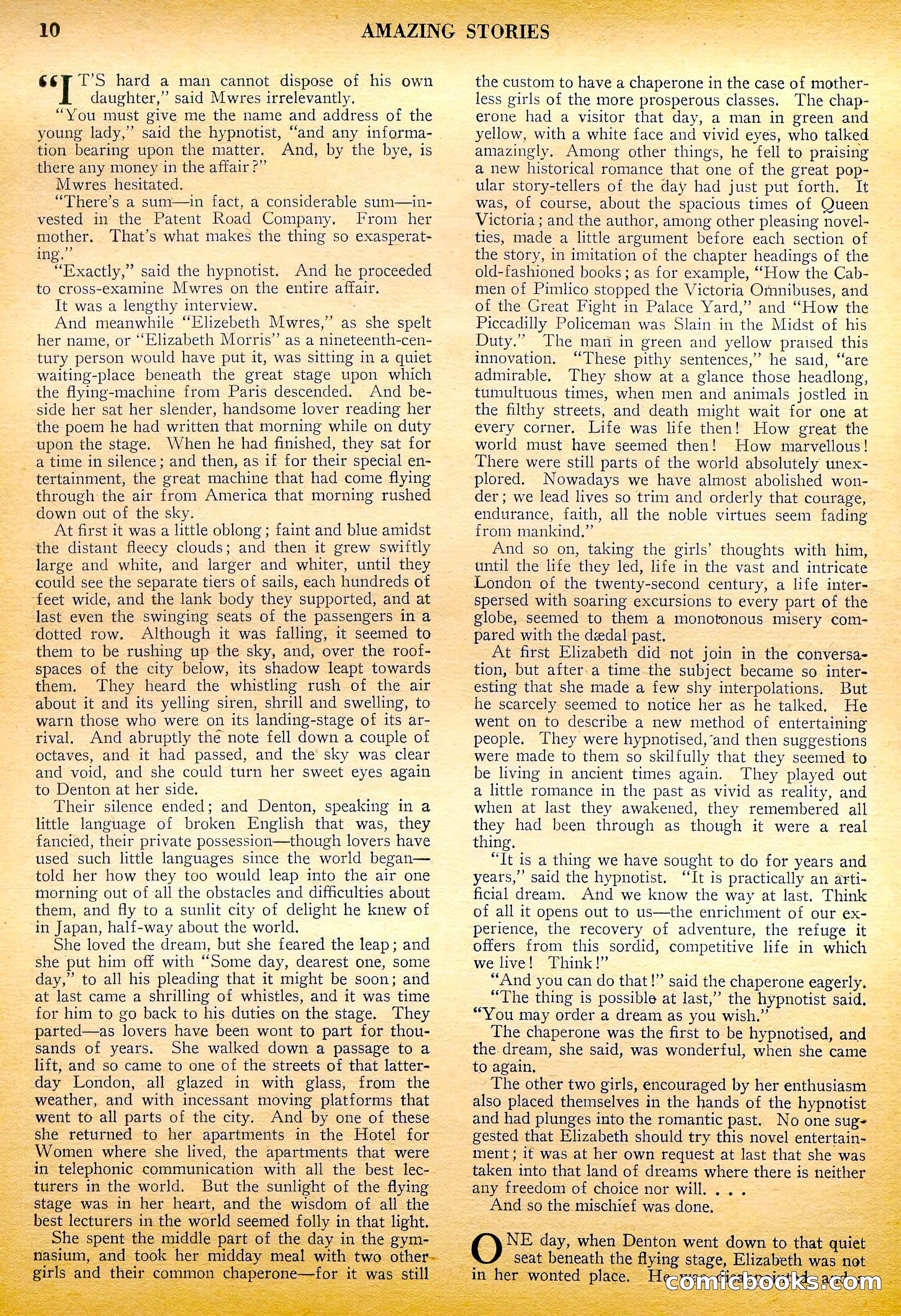 Amazing Stories, Vol. 3, No. 1 — page 11 of 99