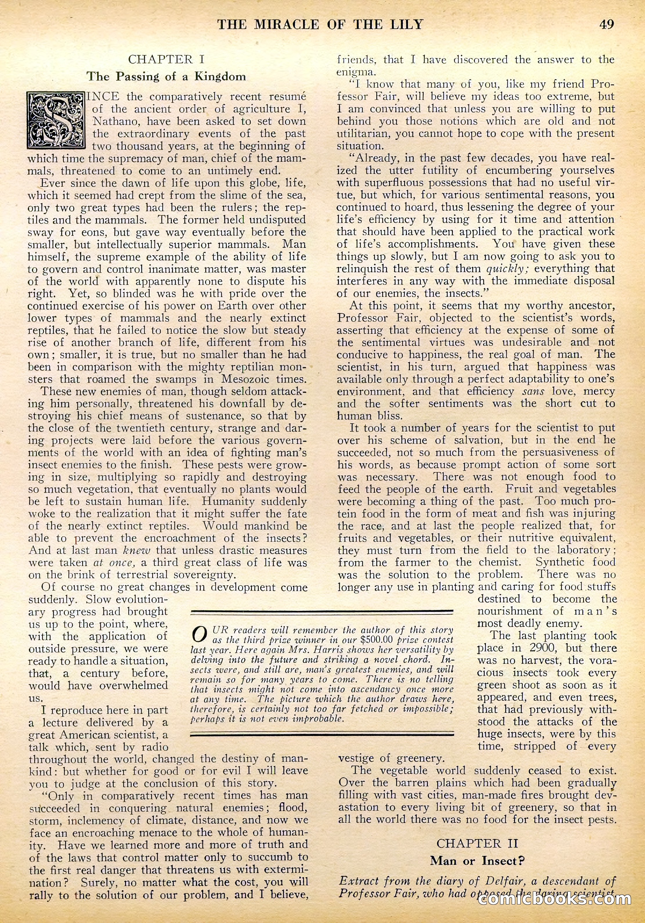 Amazing Stories, Vol. 3, No. 1 — page 50 of 99