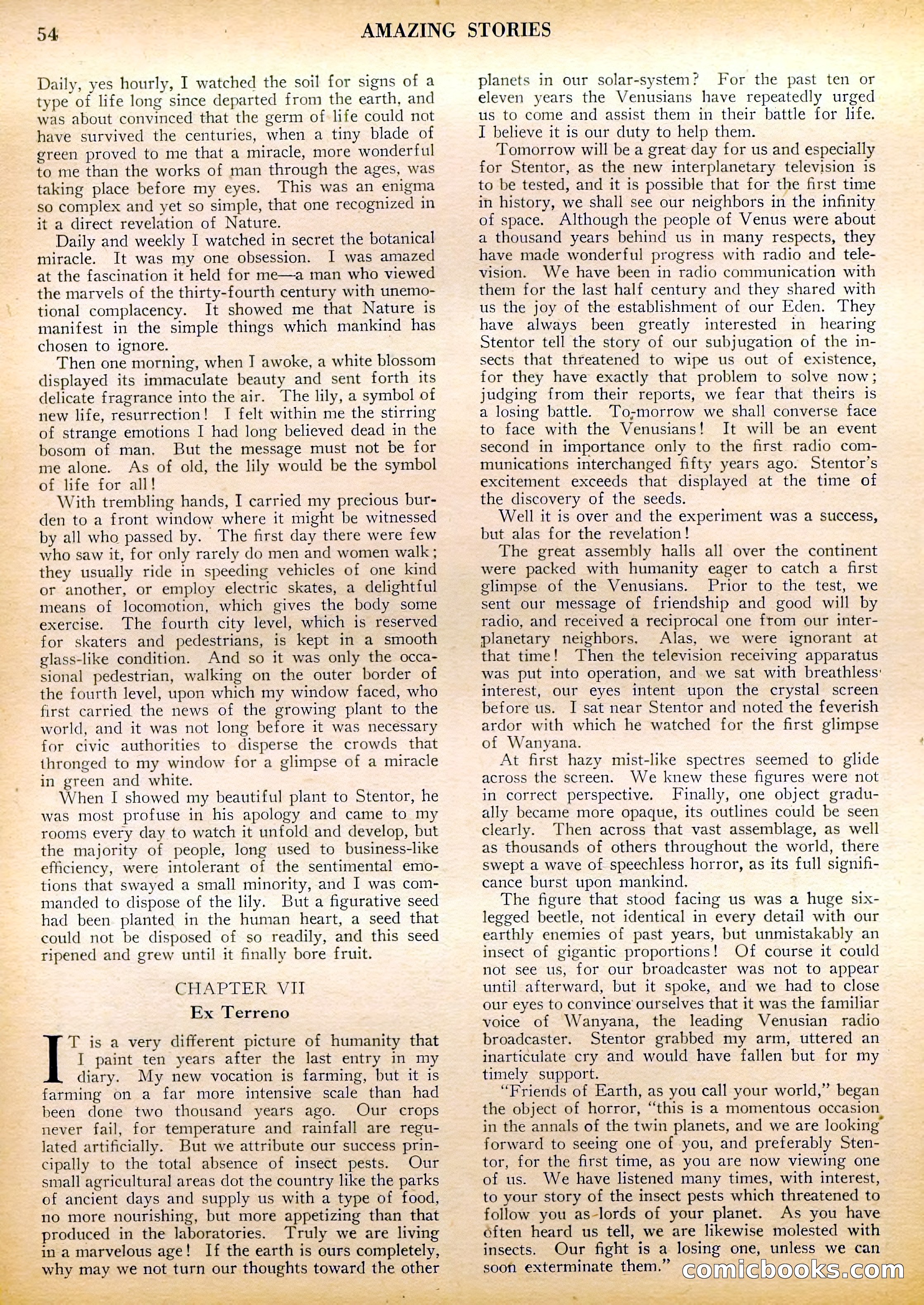 Amazing Stories, Vol. 3, No. 1 — page 55 of 99
