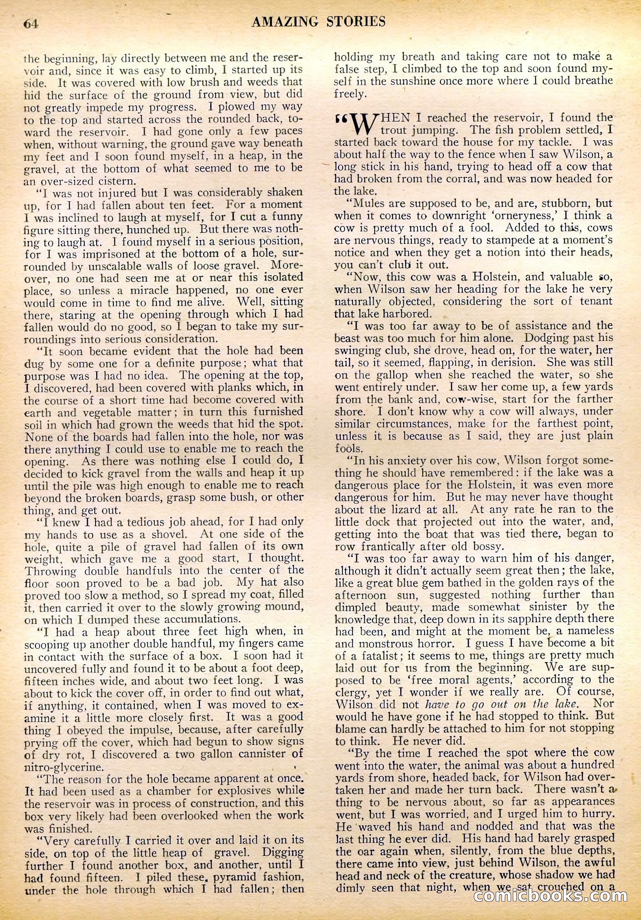 Amazing Stories, Vol. 3, No. 1 — page 65 of 99