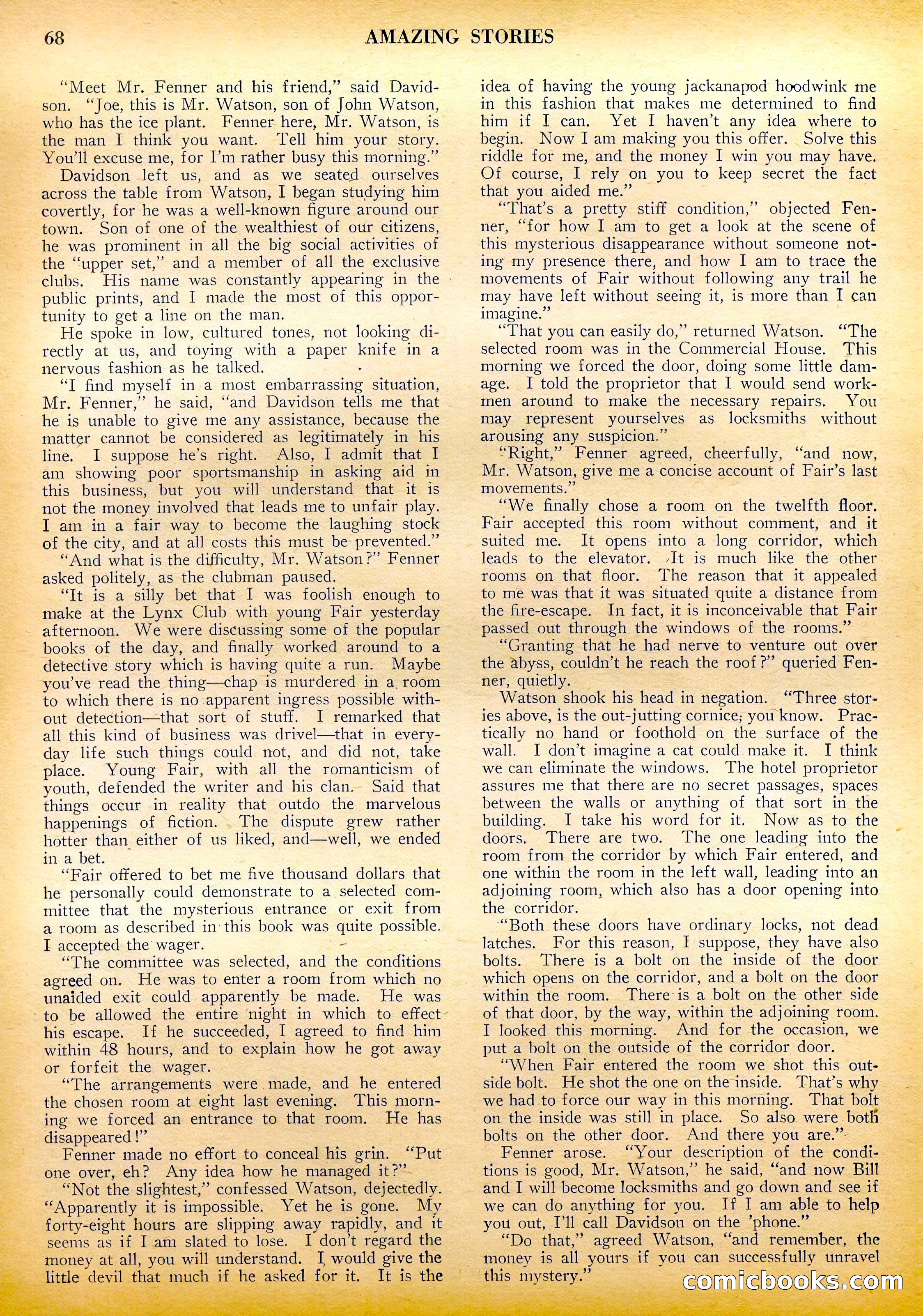 Amazing Stories, Vol. 3, No. 1 — page 69 of 99