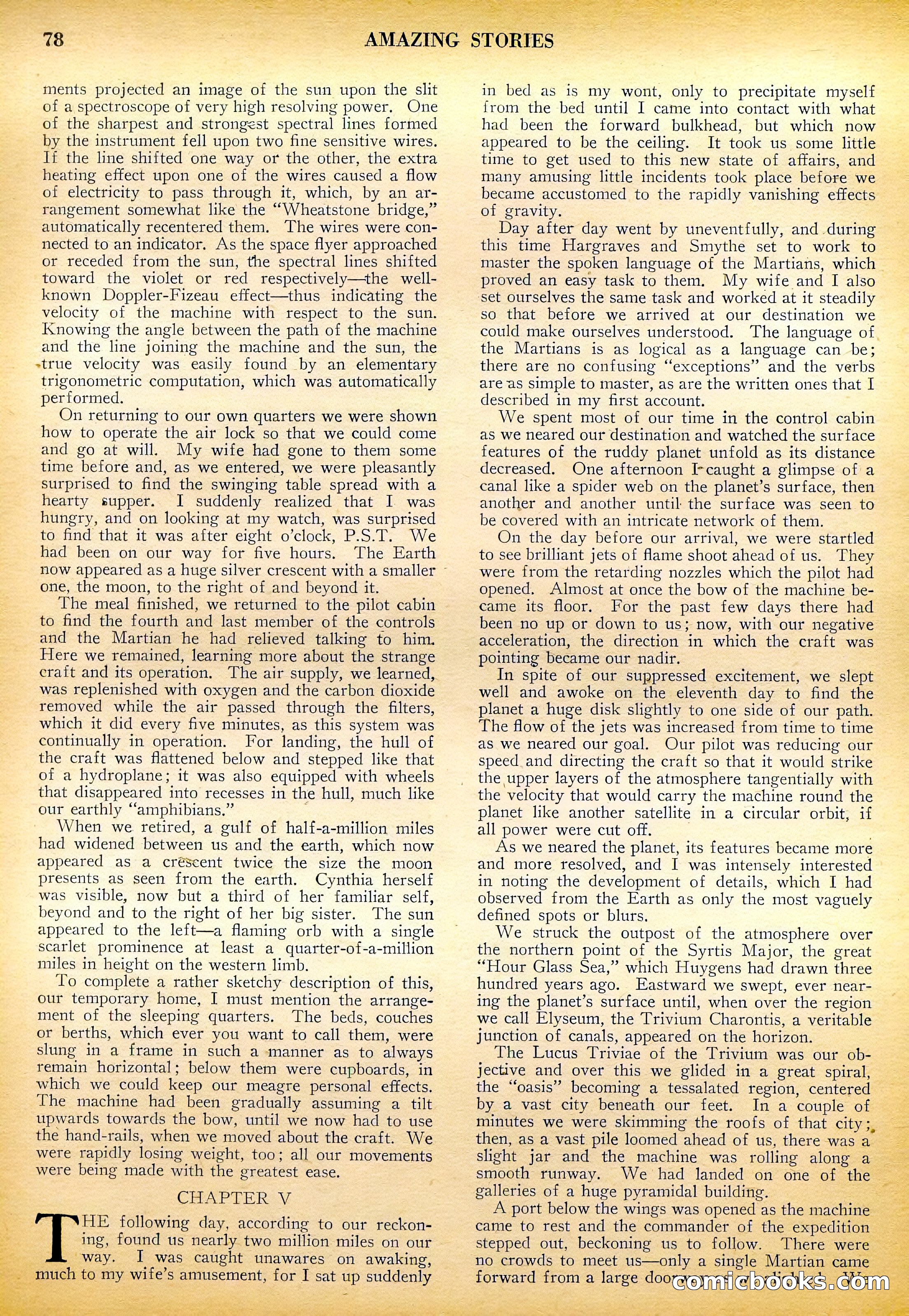 Amazing Stories, Vol. 3, No. 1 — page 79 of 99