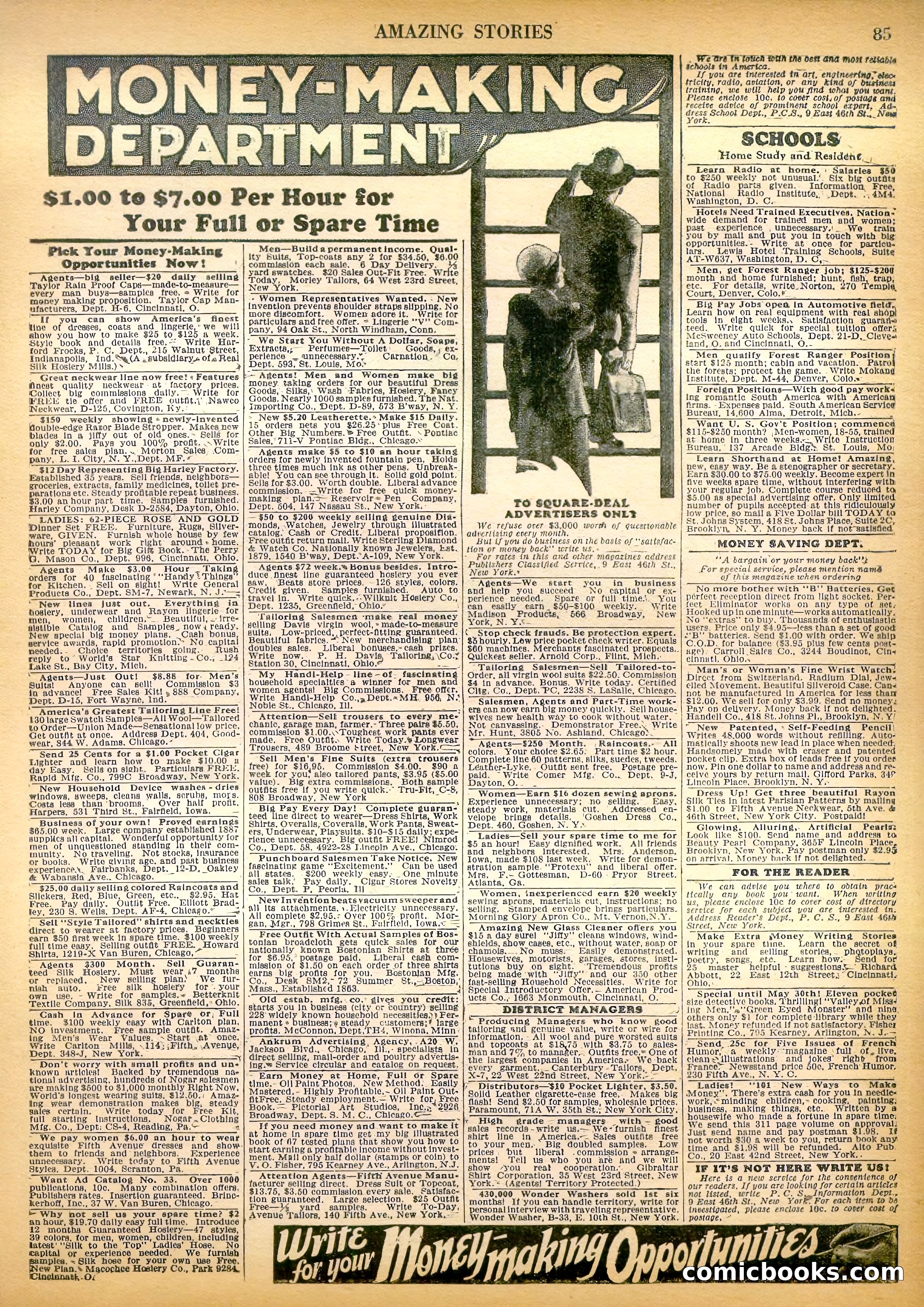 Amazing Stories, Vol. 3, No. 1 — page 86 of 99