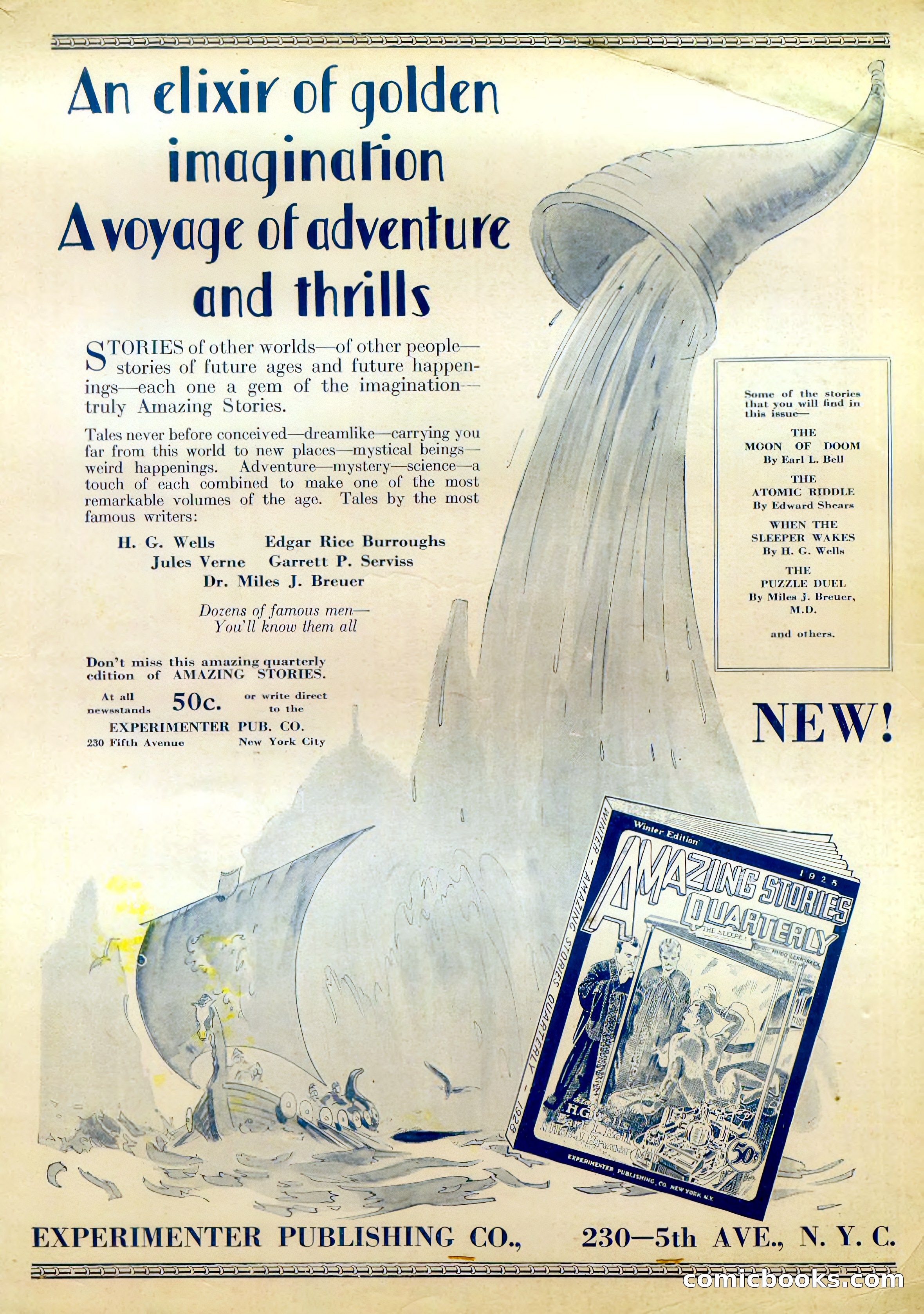 Amazing Stories, Vol. 3, No. 1 — page 98 of 99