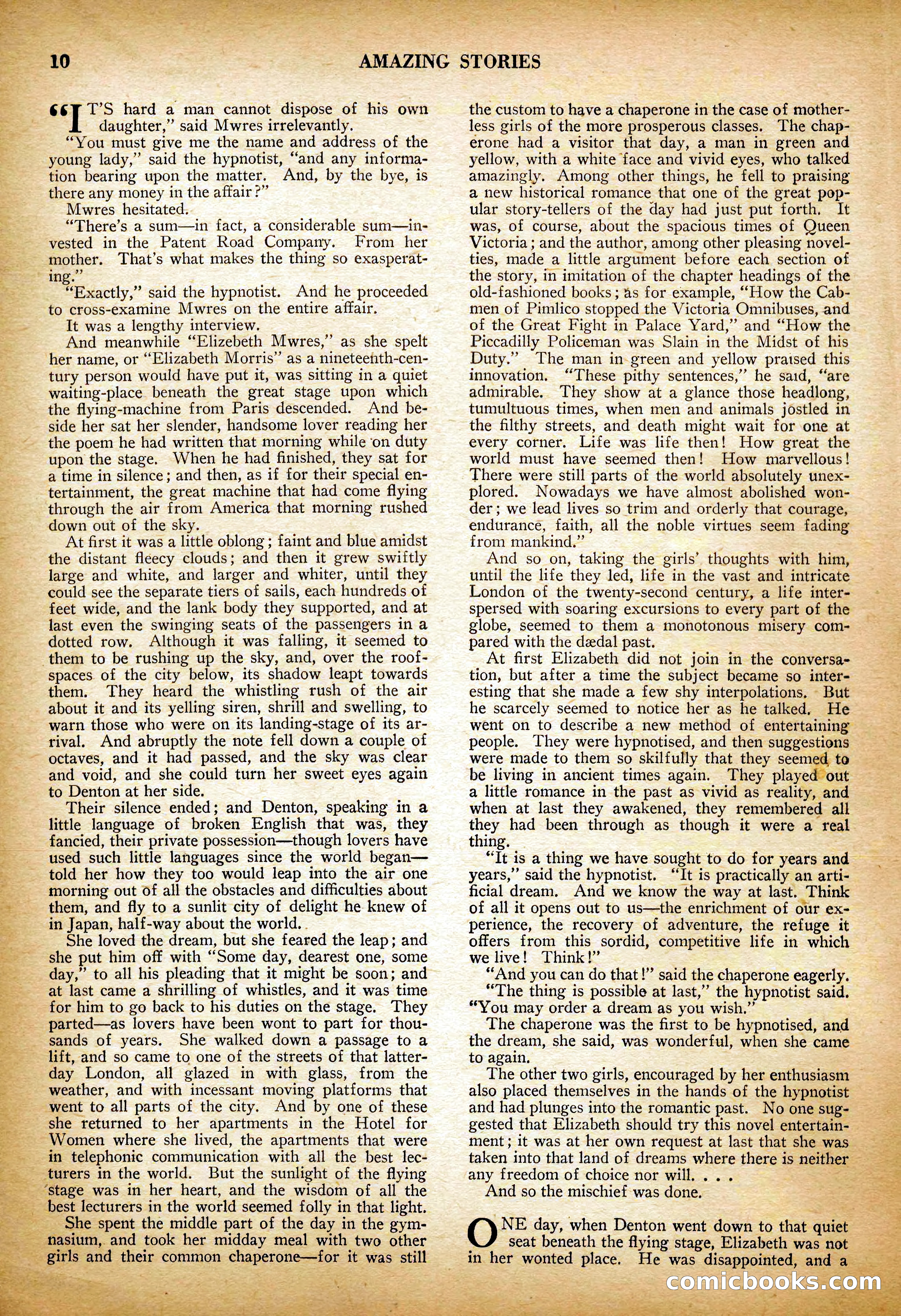 Amazing Stories, Vol. 3 No. 1 — page 13 of 101