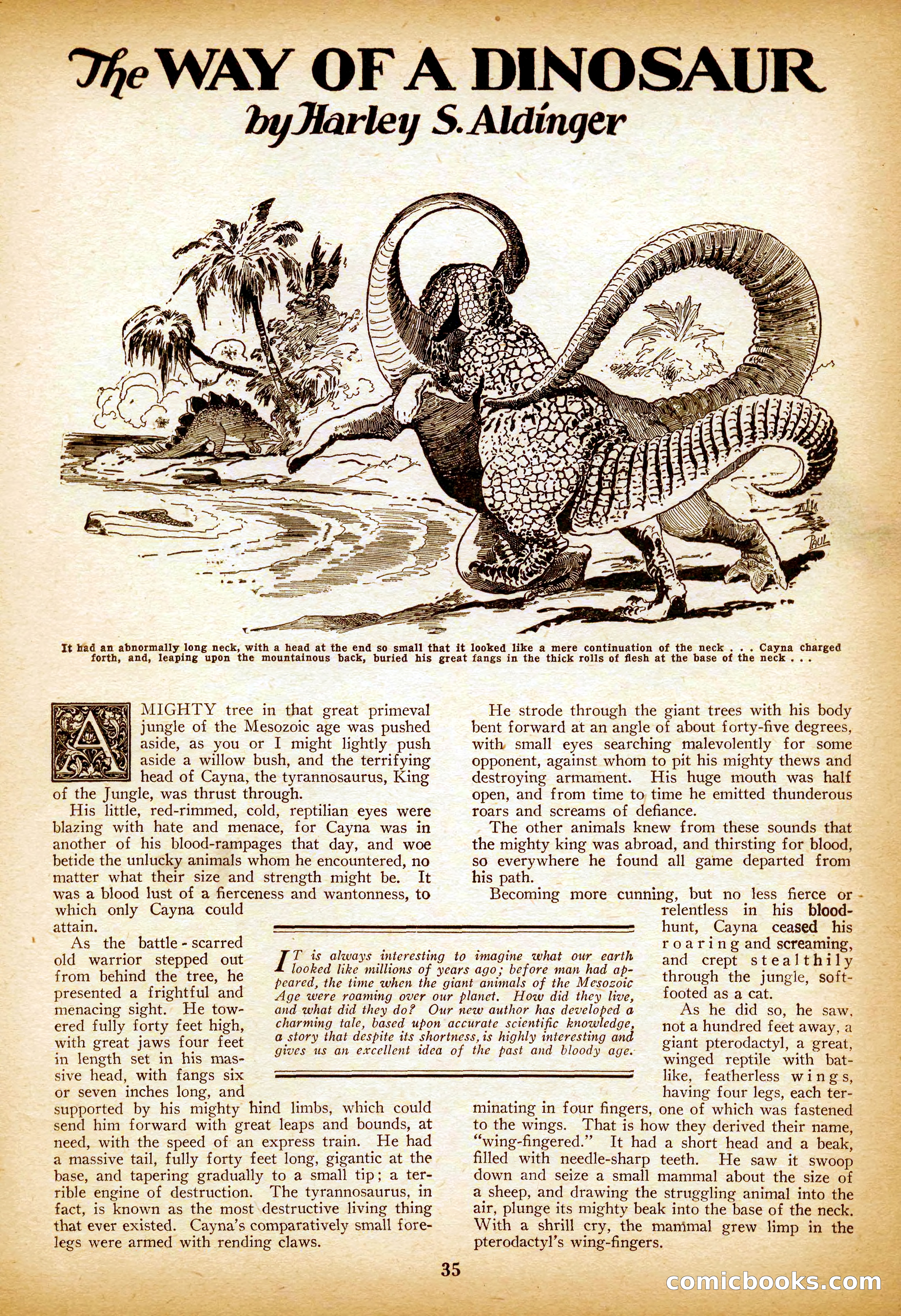 Amazing Stories, Vol. 3 No. 1 — page 38 of 101