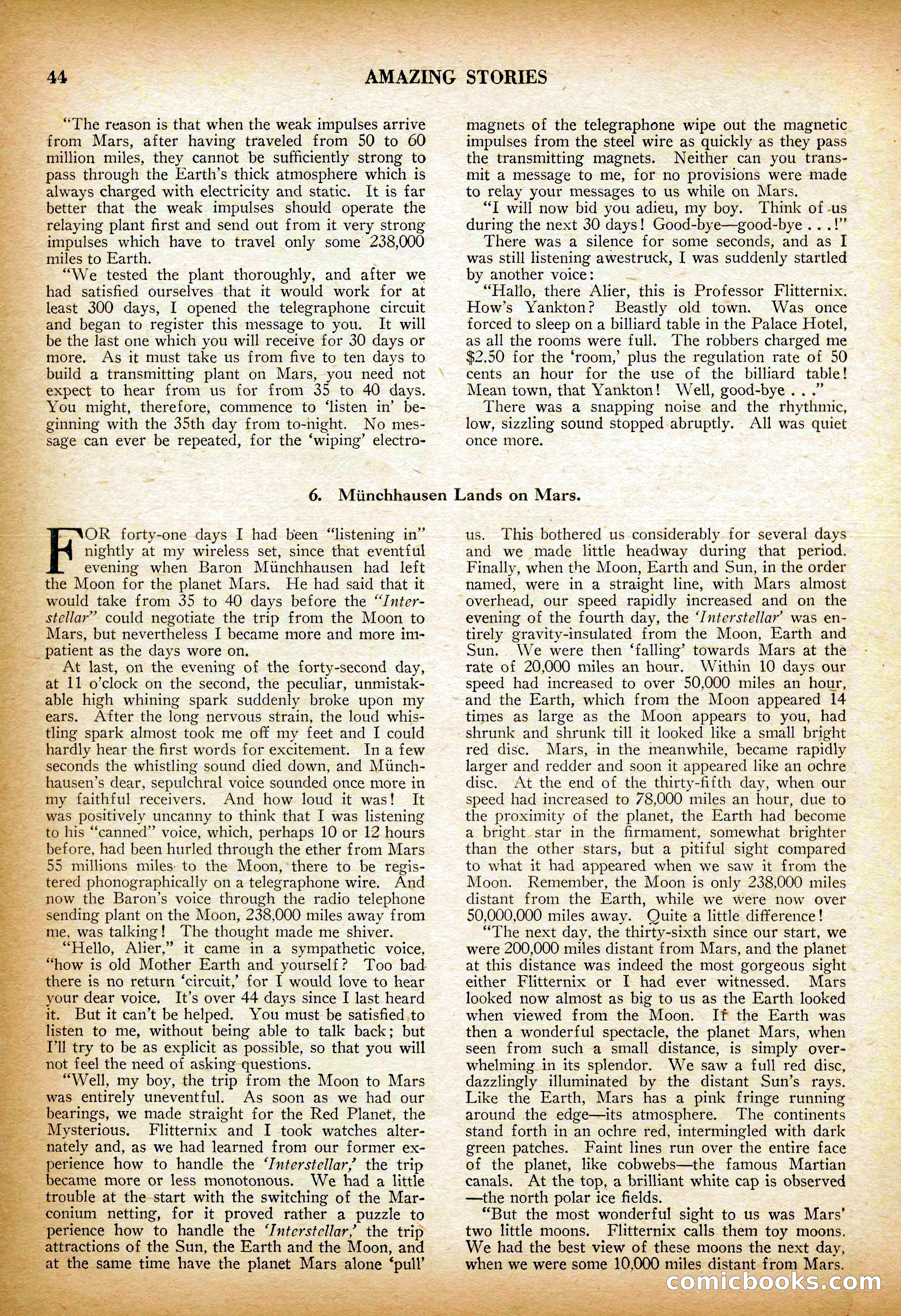 Amazing Stories, Vol. 3 No. 1 — page 47 of 101