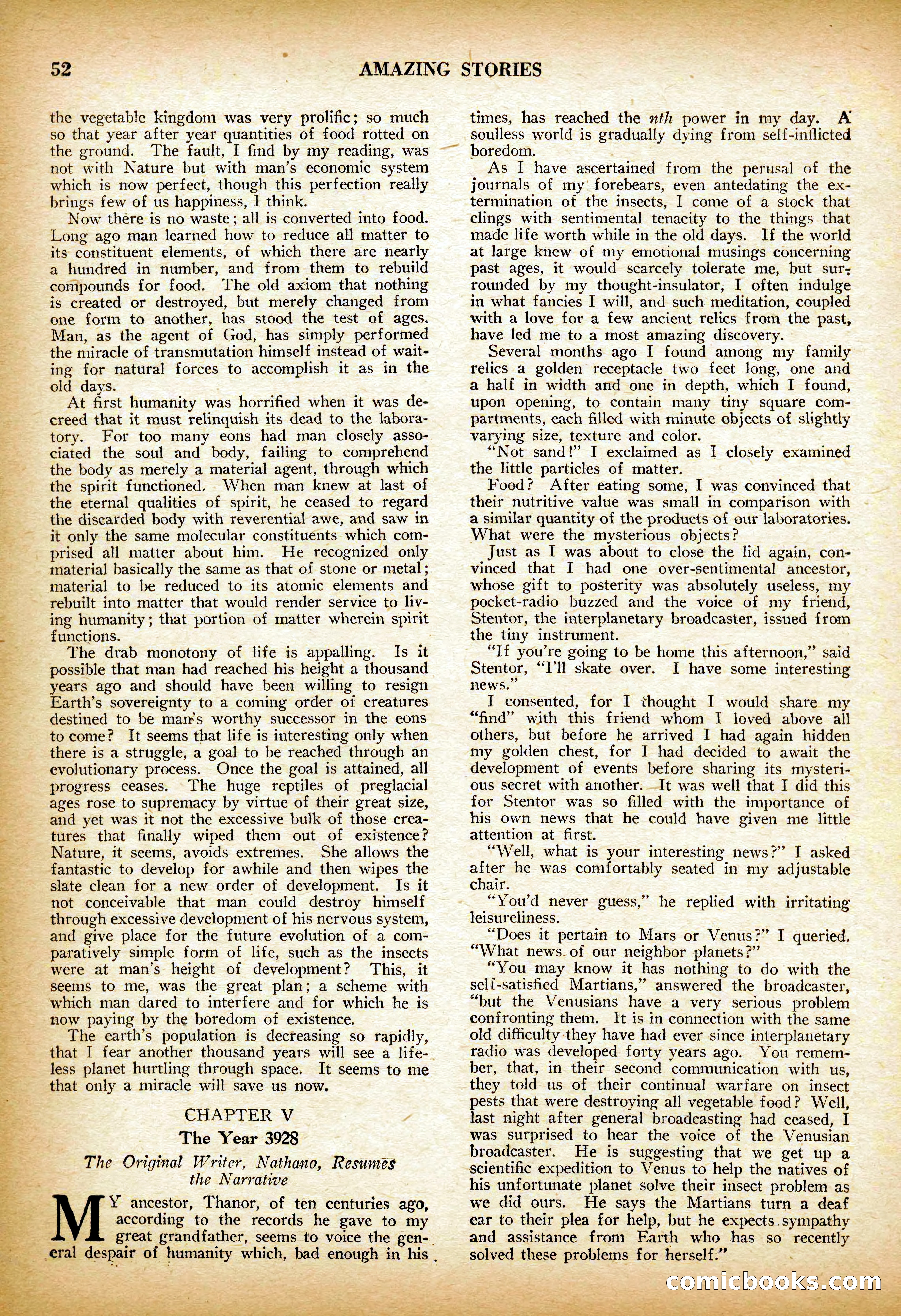Amazing Stories, Vol. 3 No. 1 — page 55 of 101