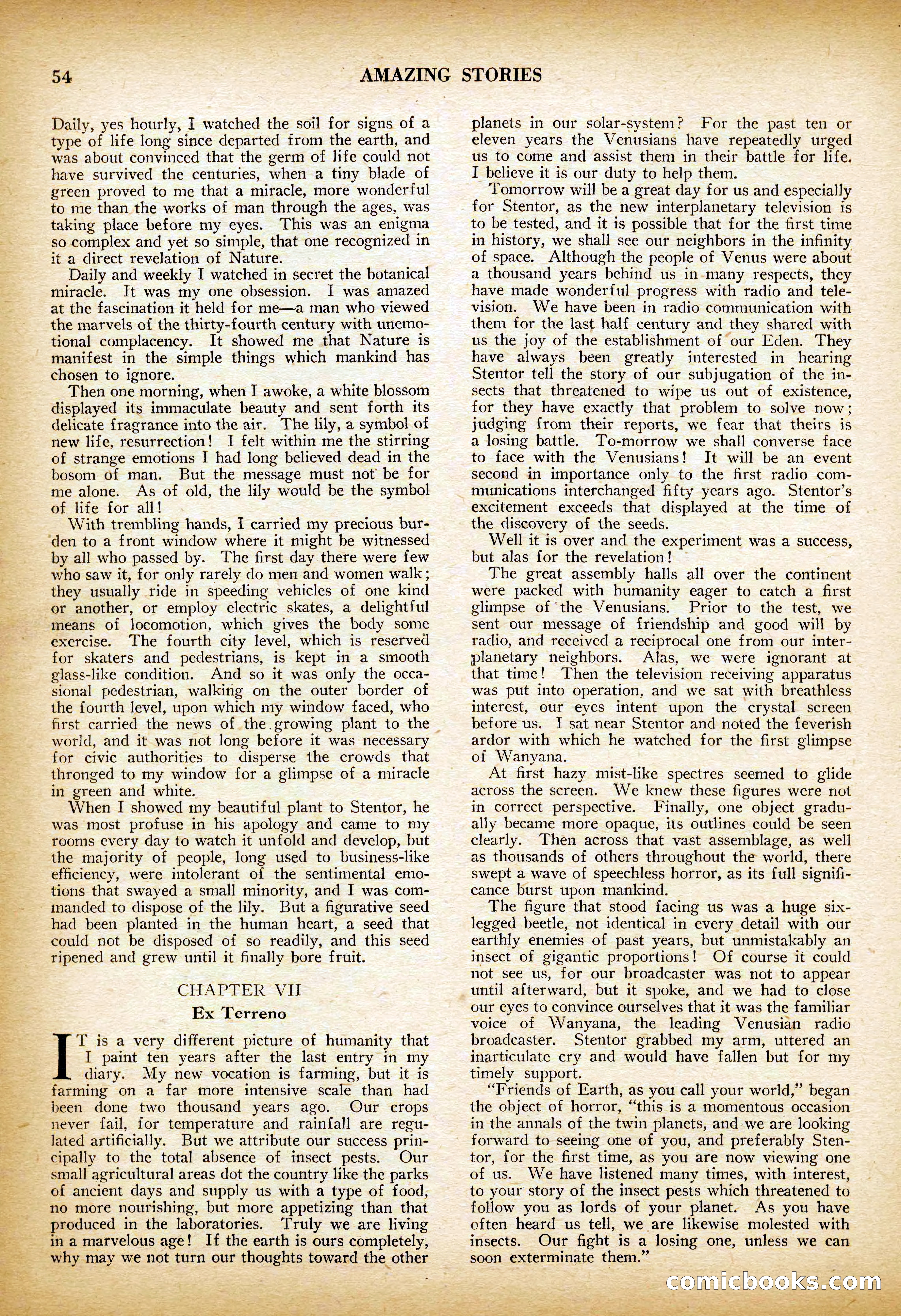 Amazing Stories, Vol. 3 No. 1 — page 57 of 101