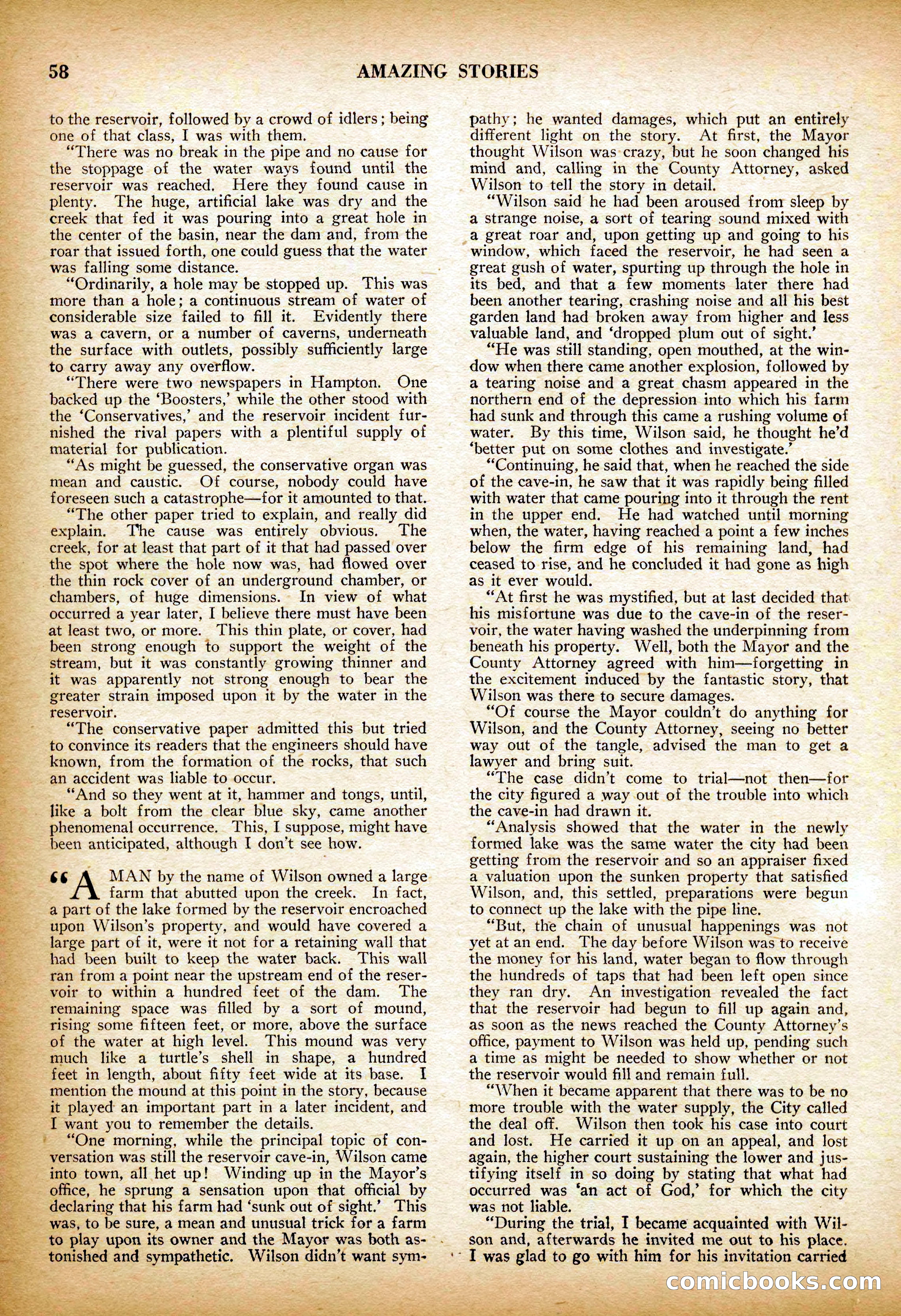 Amazing Stories, Vol. 3 No. 1 — page 61 of 101