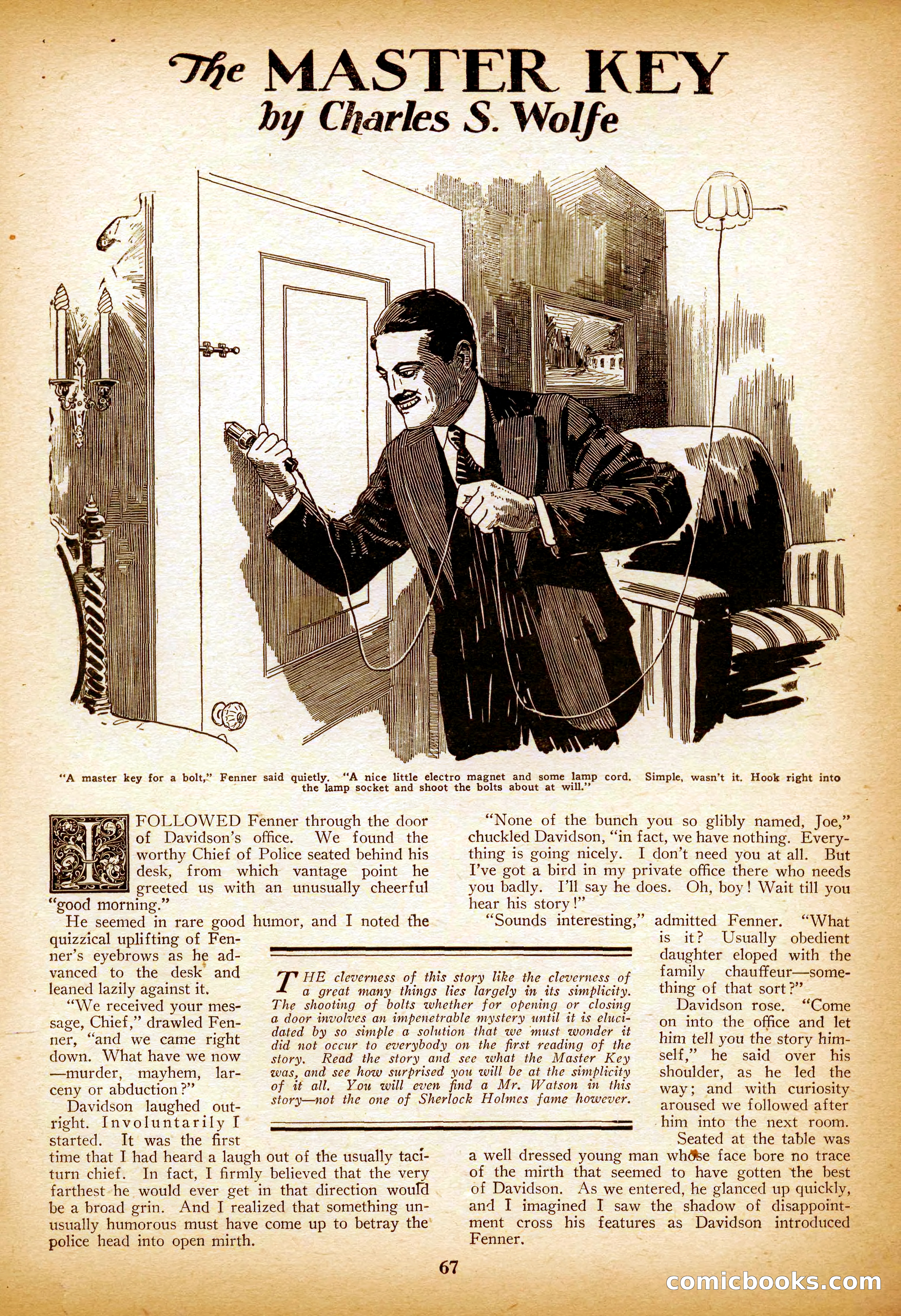 Amazing Stories, Vol. 3 No. 1 — page 70 of 101