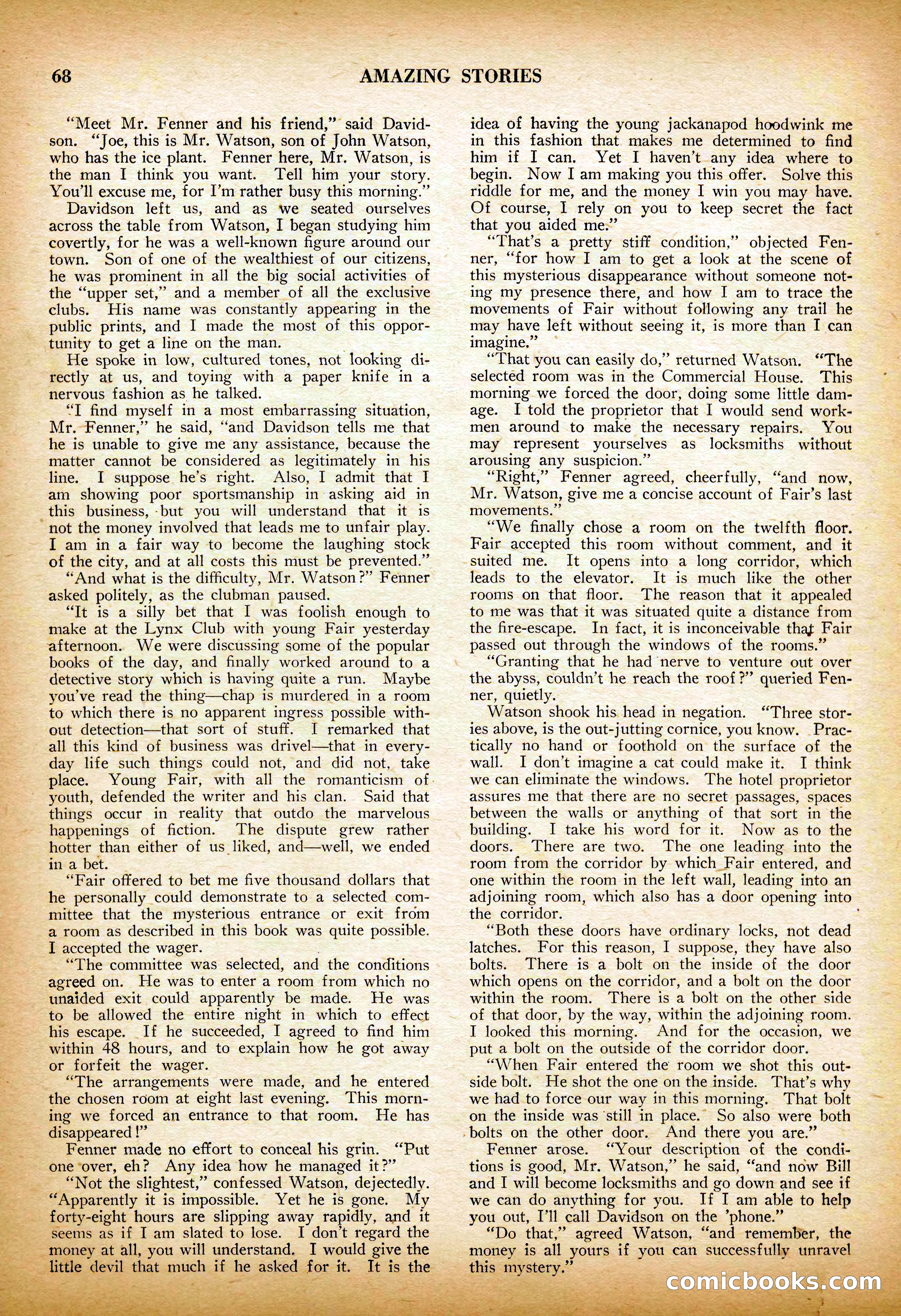 Amazing Stories, Vol. 3 No. 1 — page 71 of 101