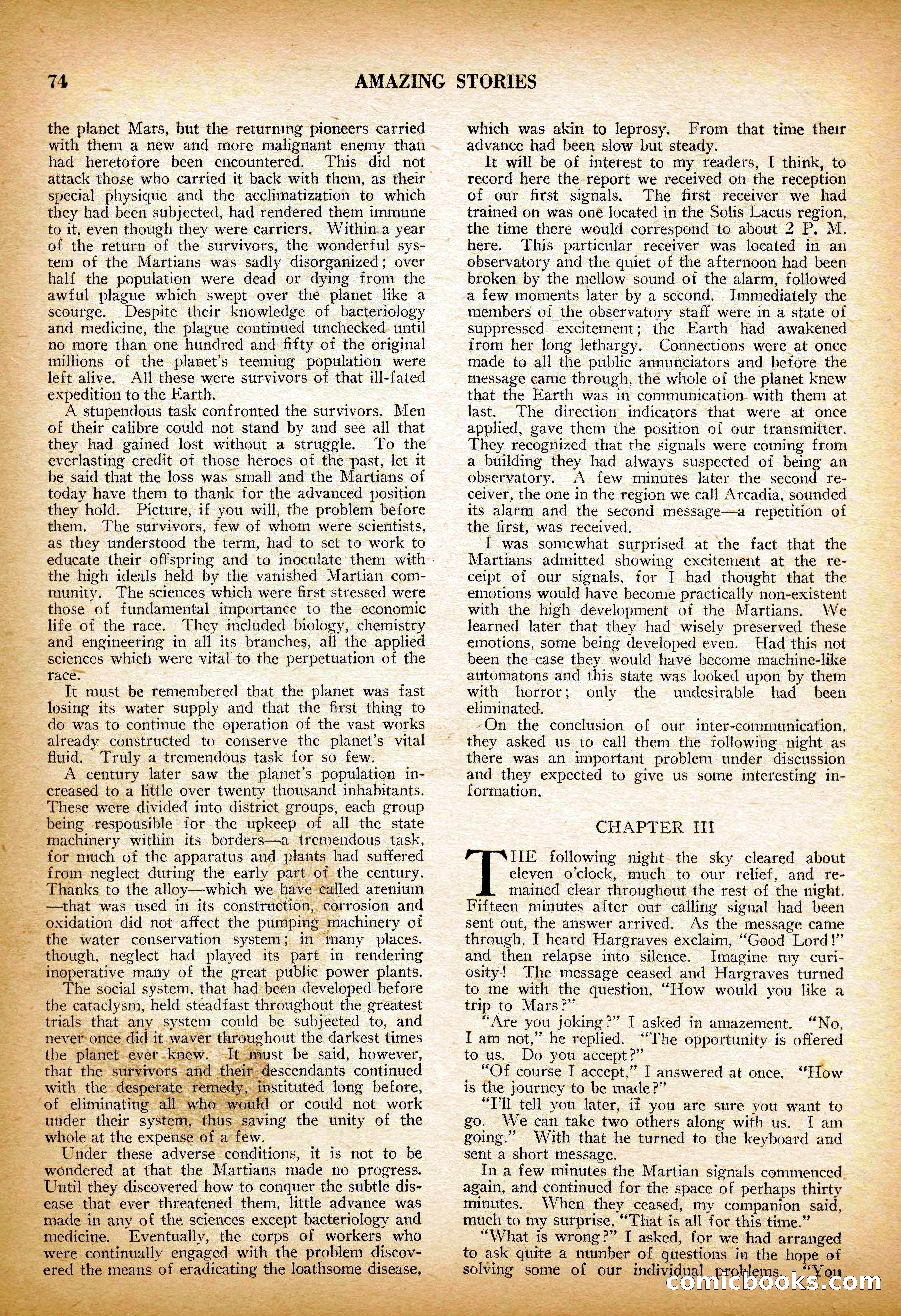 Amazing Stories, Vol. 3 No. 1 — page 77 of 101