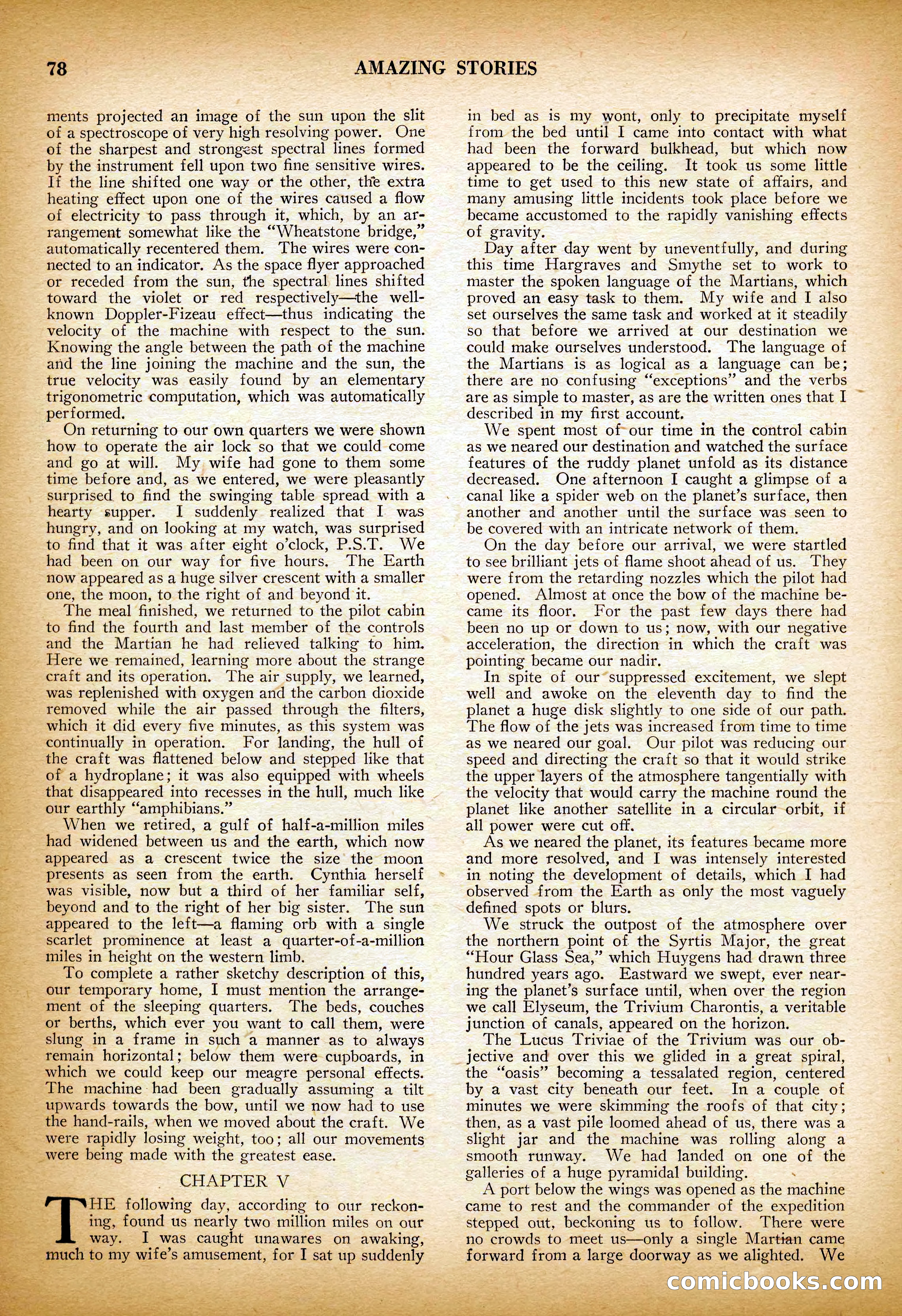 Amazing Stories, Vol. 3 No. 1 — page 81 of 101