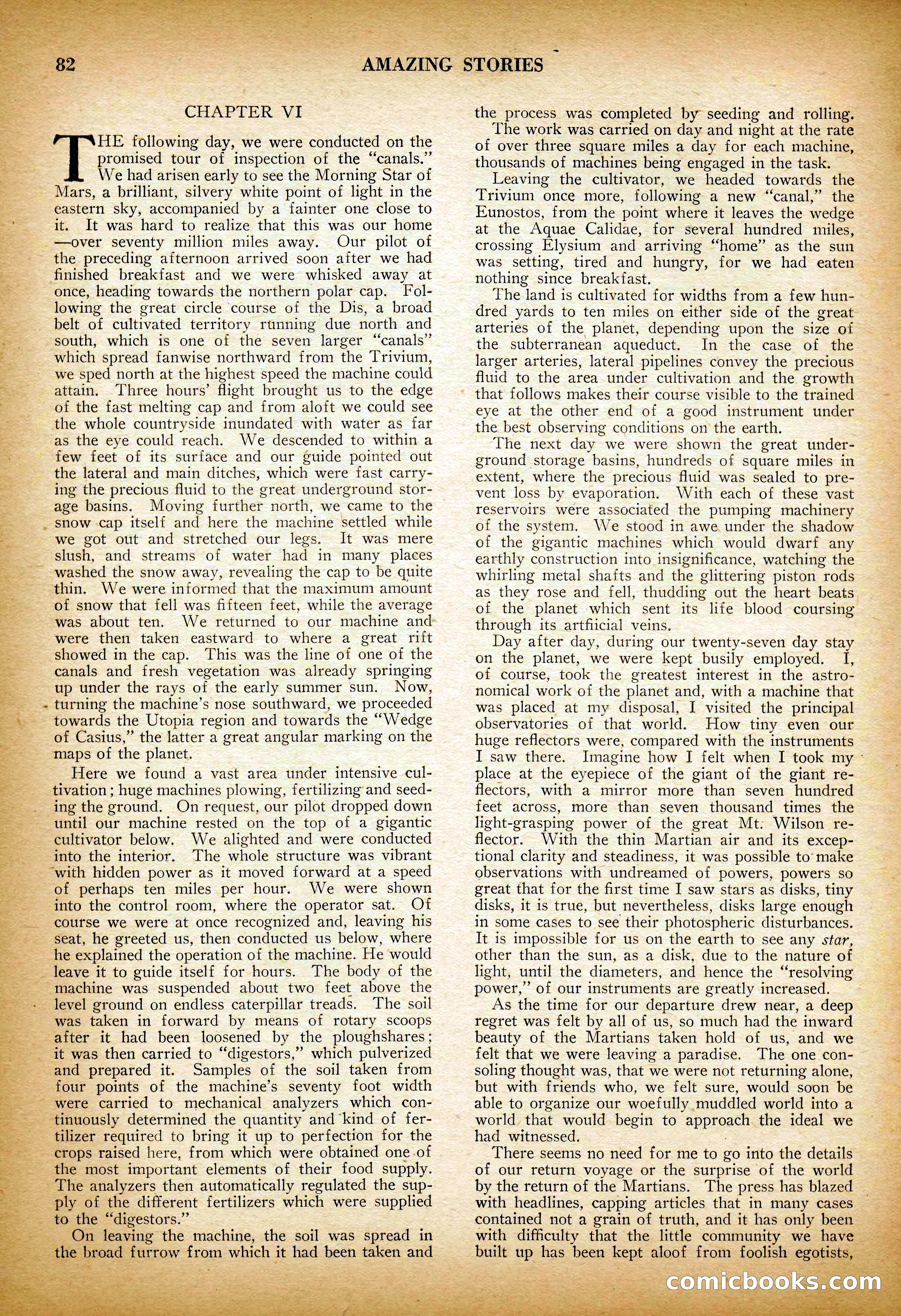 Amazing Stories, Vol. 3 No. 1 — page 85 of 101