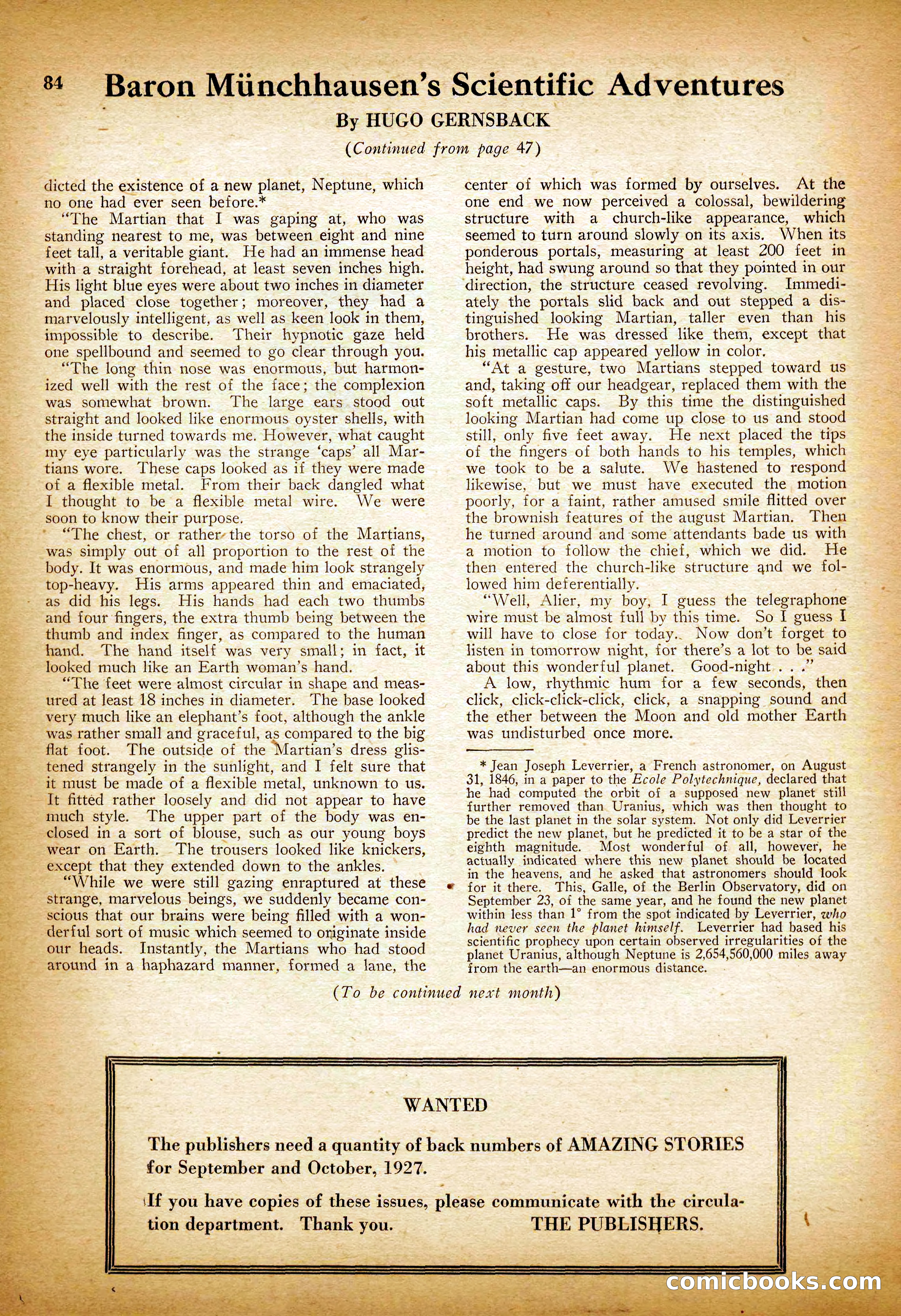 Amazing Stories, Vol. 3 No. 1 — page 87 of 101