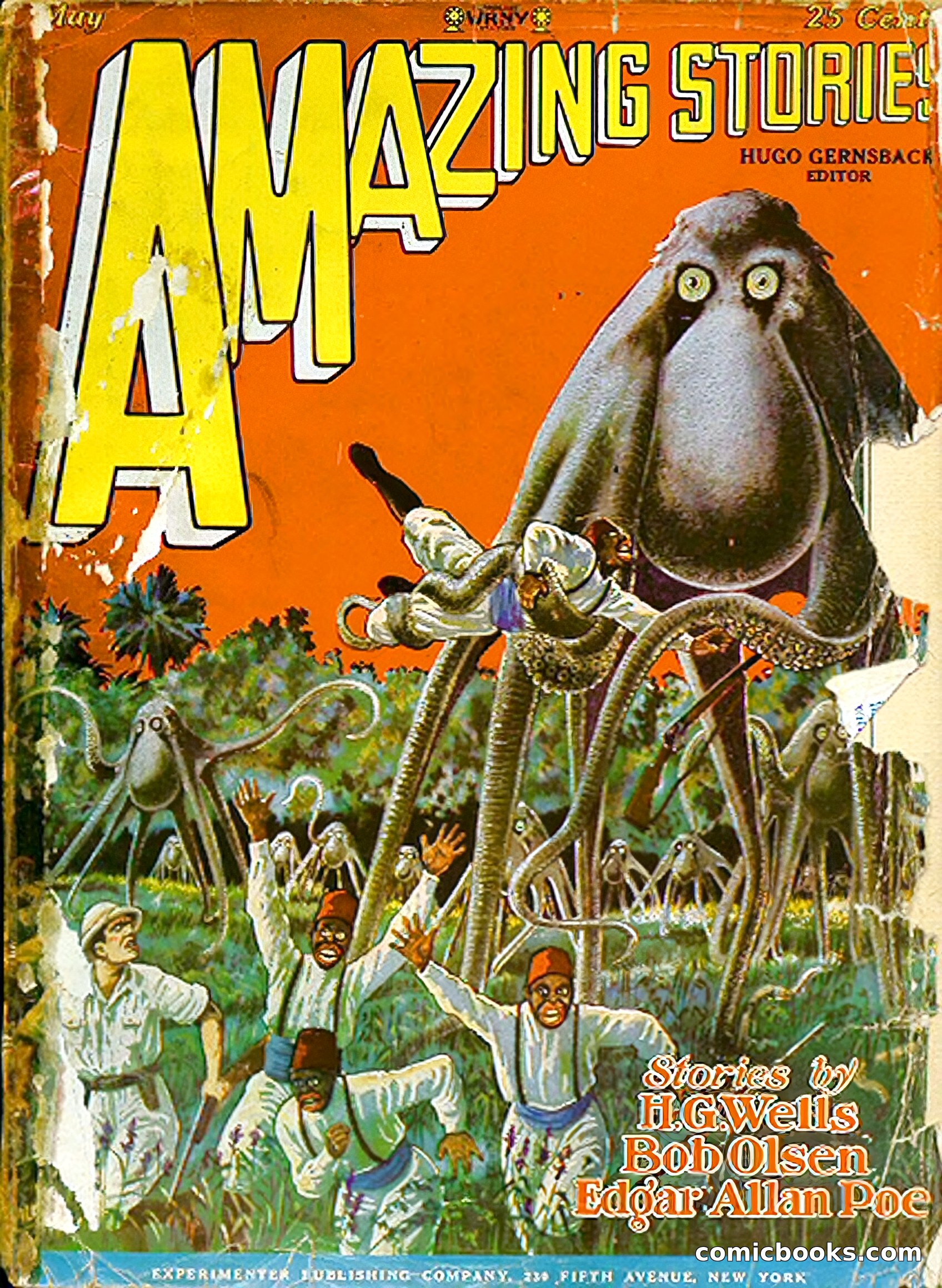 Amazing Stories, Vol. 3 No. 2 — page 1 of 97